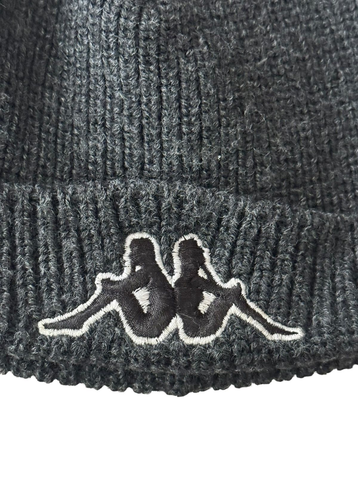 Kappa Kappa Vintage Italy 90s Beanie Hat Winter Size ONE SIZE - 4 Thumbnail