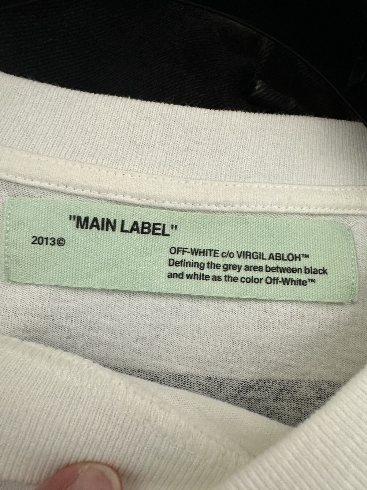 Off-White Off-White c/o Virgil Abloh T Shirt 2013 Size US S / EU 44-46 / 1 - 3 Thumbnail