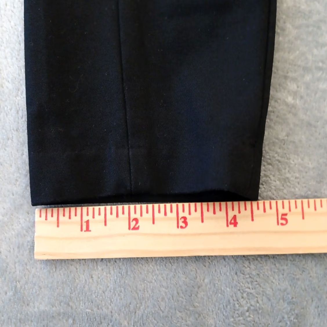 Banana Republic Banana Republic Dress Pants Womens Size 4 Black Mid Rise 28x27 Side Zip Straight Leg Pants Dressy Formal Size 27" / US 4 / IT 40 - 5 Thumbnail