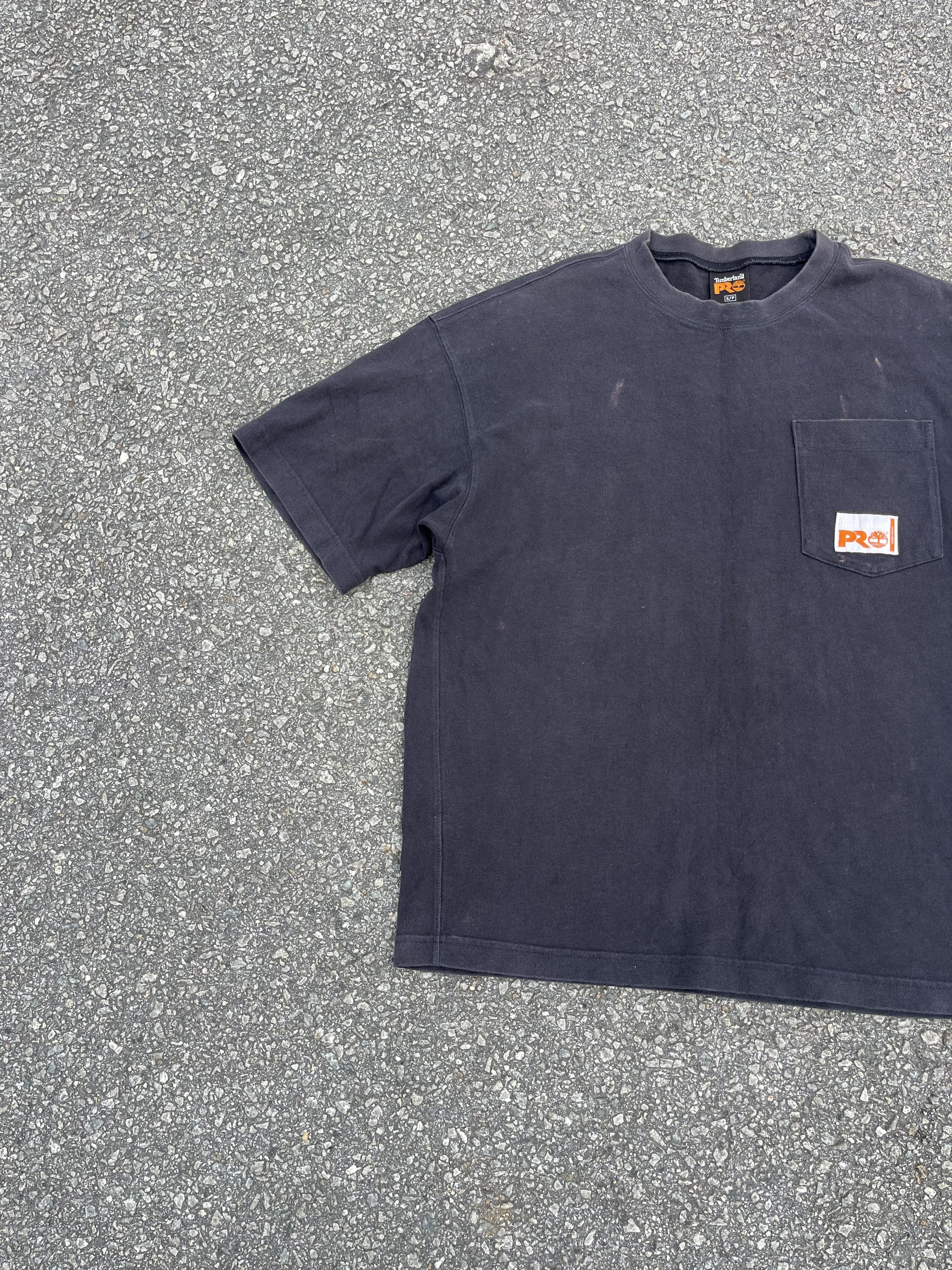 N.Hoolywood × Timberland Black Faded of the day Oversized T Shirt size S/L Size US S / EU 44-46 / 1 - 2 Thumbnail