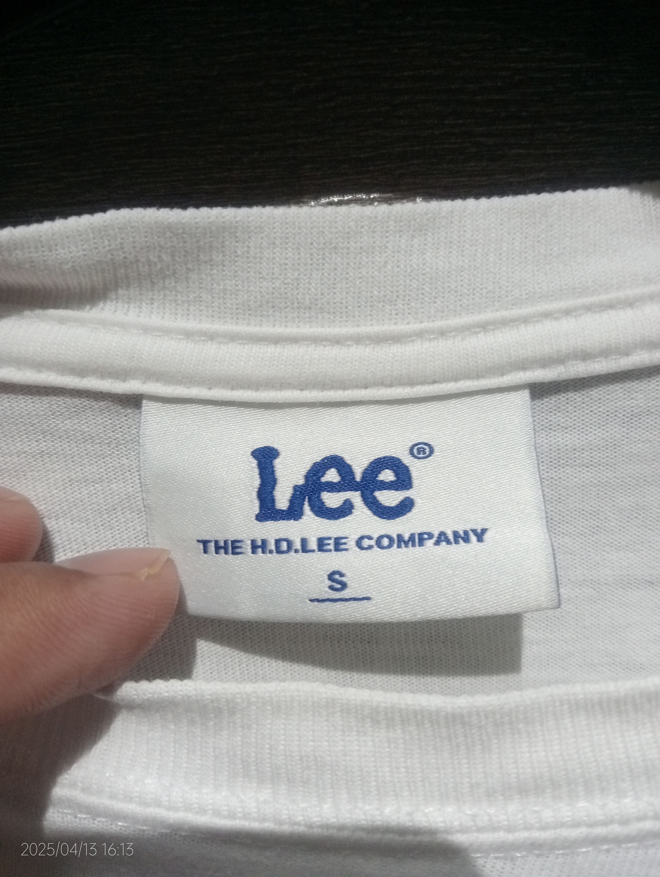 Lee Lee Big Logo Tee Size US S / EU 44-46 / 1 - 5 Thumbnail