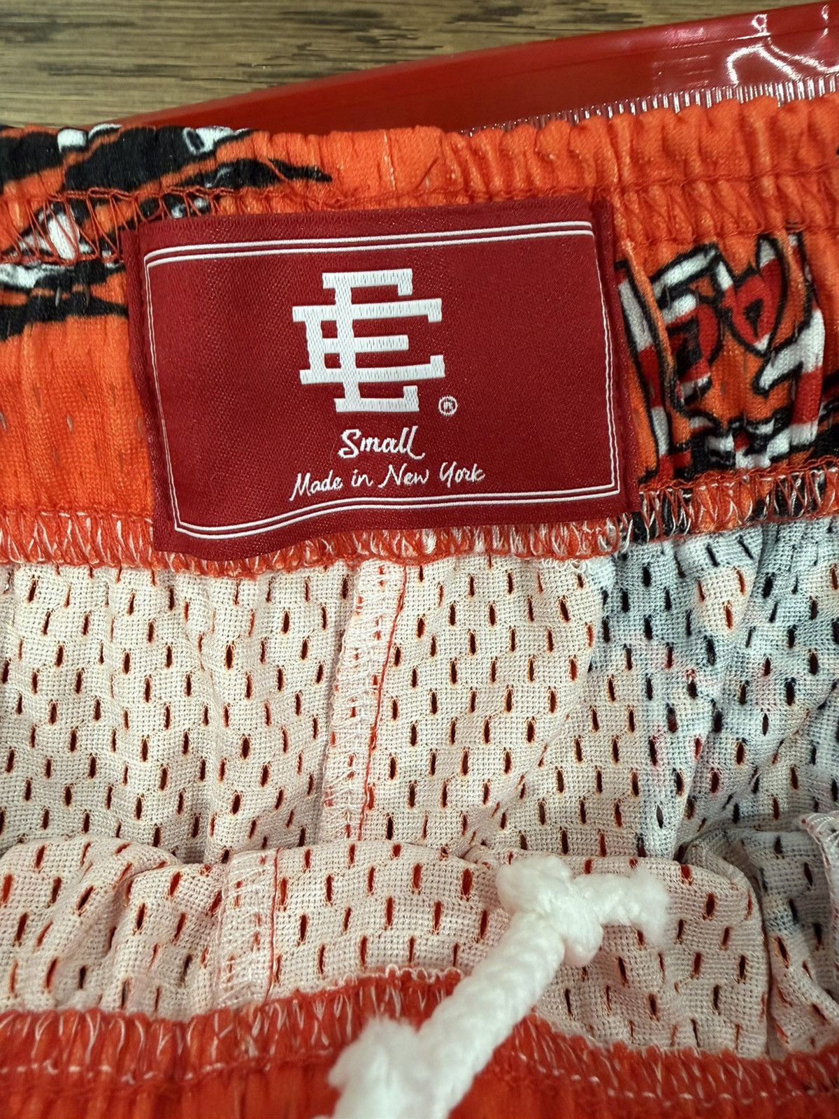 Matty Boy Eric Emanuel x Matty Boy Orange Stay Fast Shorts Size US 30 / EU 46 - 3 Thumbnail