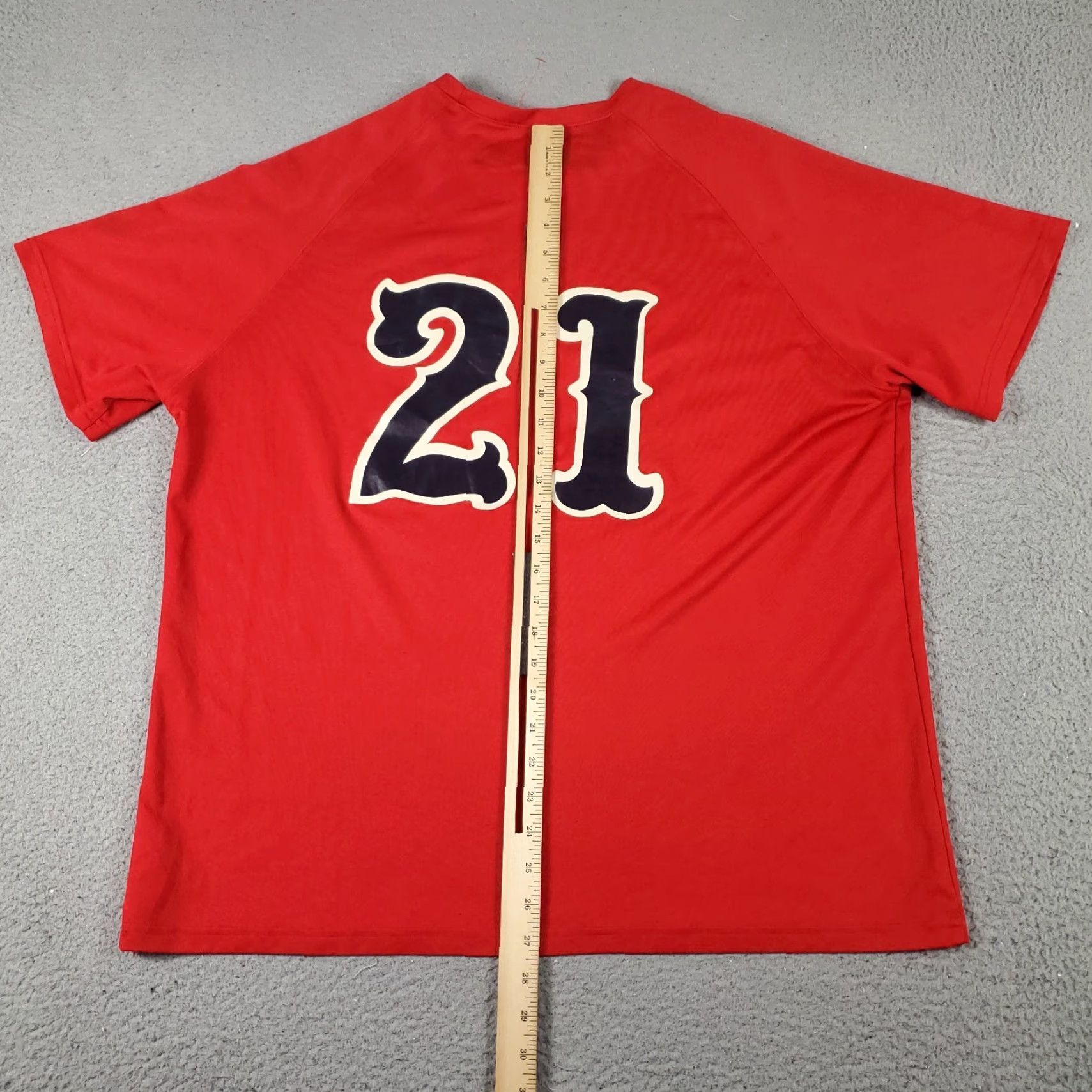 Under Armour Under Armour T Shirt Mens XL Red Active Work Out Gym Short Sleeve Size US XL / EU 56 / 4 - 4 Thumbnail