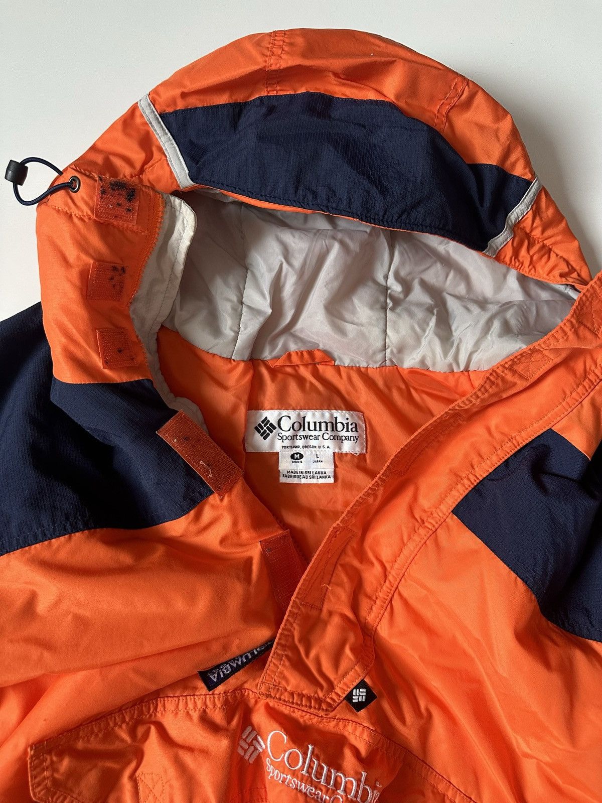 Columbia × Vintage Vintage 90s Columbia Sport Anorak Parka Jacket Windbreaker M Size US M / EU 48-50 / 2 - 8 Thumbnail
