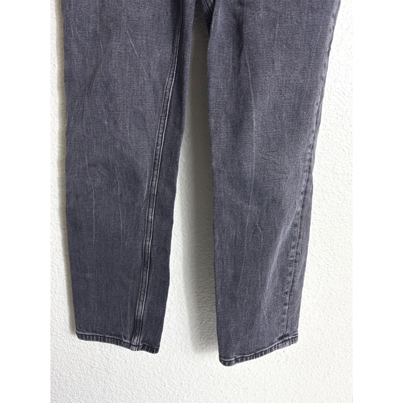 Abercrombie & Fitch Abercrombie & Fitch Jeans Mom High Rise Black 26X27 Womens Size 2 Size 42" / US 20 - 3 Thumbnail