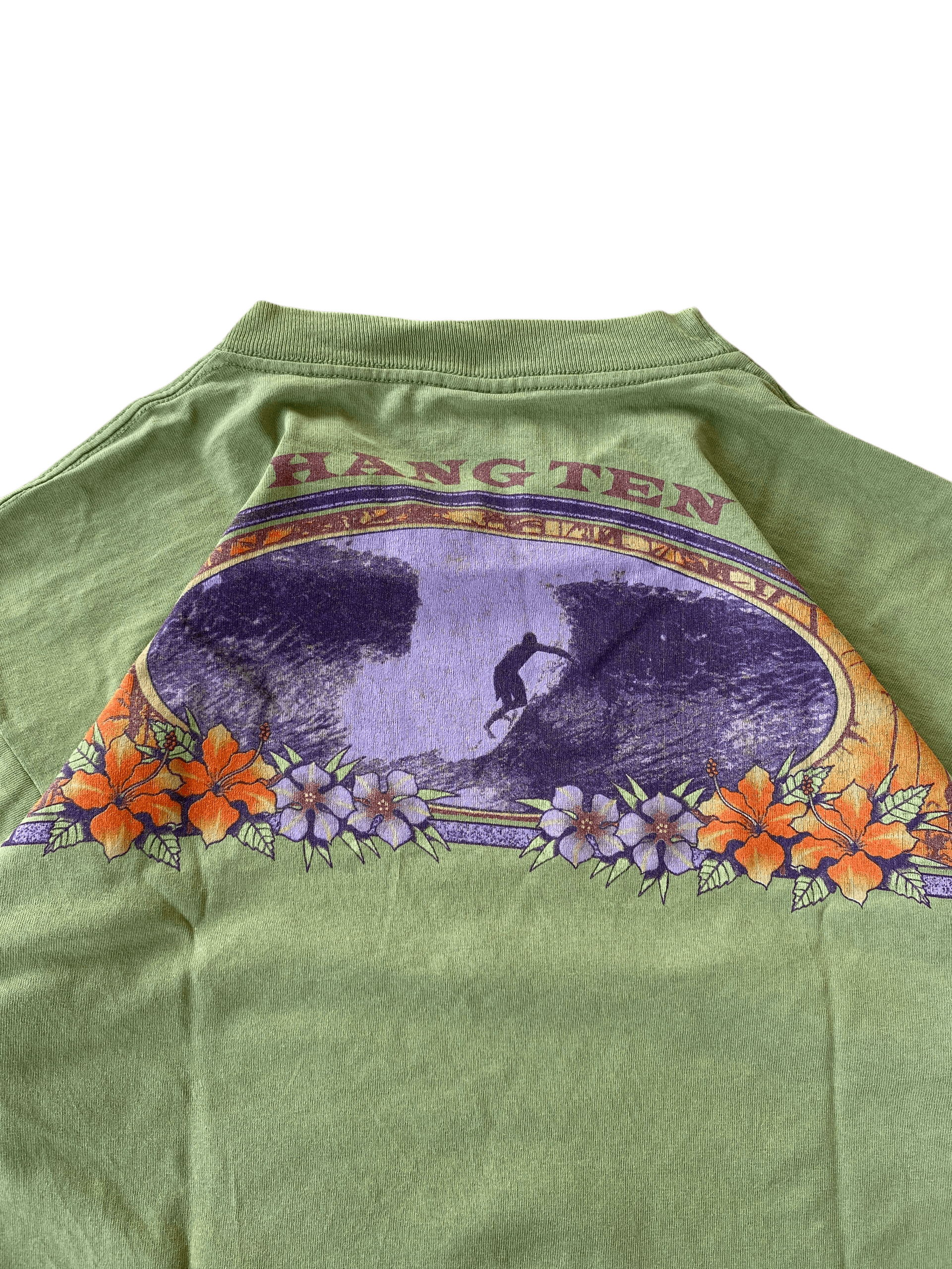 Hang Ten Vintage Hangten Surf Tshirts Size US L / EU 52-54 / 3 - 3 Thumbnail