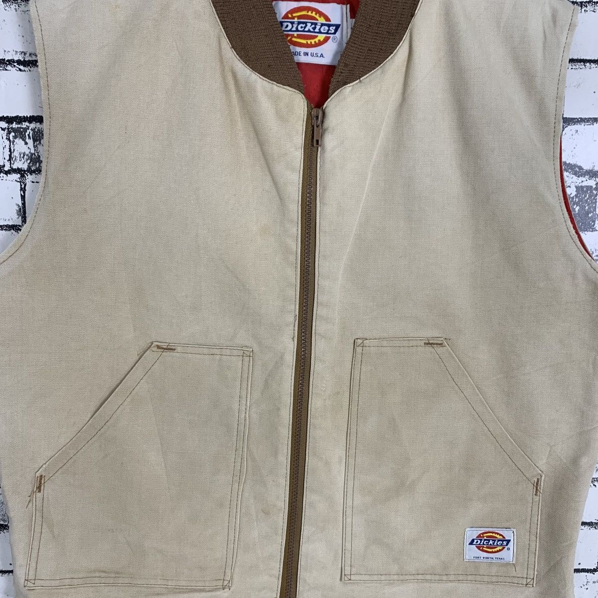 Designer Vintage Dickies Chore Vest Jacket Size US M / EU 48-50 / 2 - 6 Thumbnail