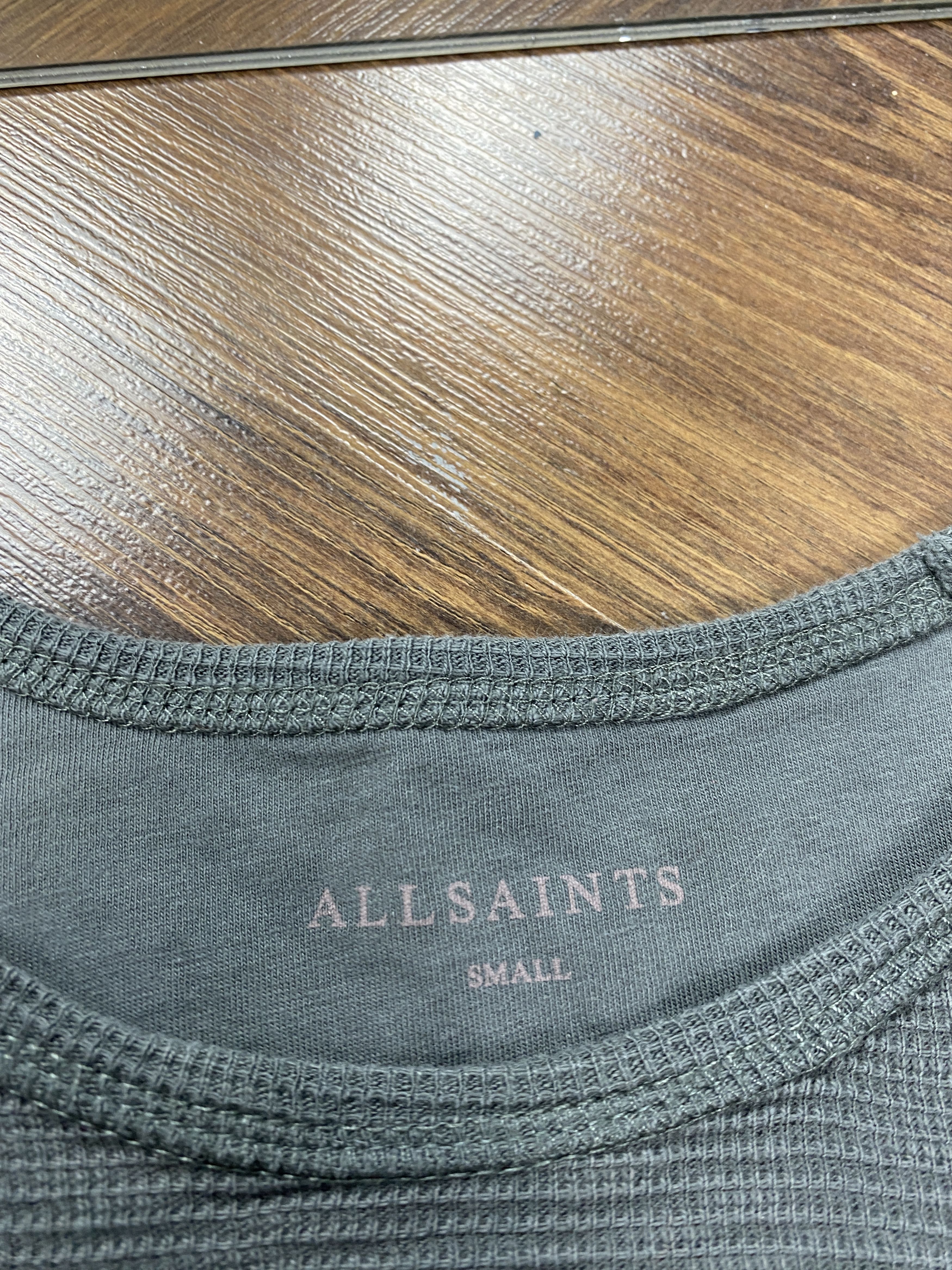 Allsaints Allsaints vintage waffle long sleeve t-shirt y2k Size US S / EU 44-46 / 1 - 3 Thumbnail