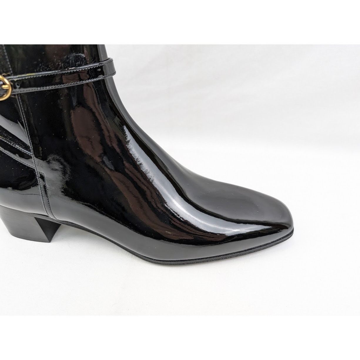 Saint Laurent Paris o1rshd1 Q:2 / Terry 45 Jodhpur Boots in Nero Size US 10 / EU 43 - 3 Thumbnail
