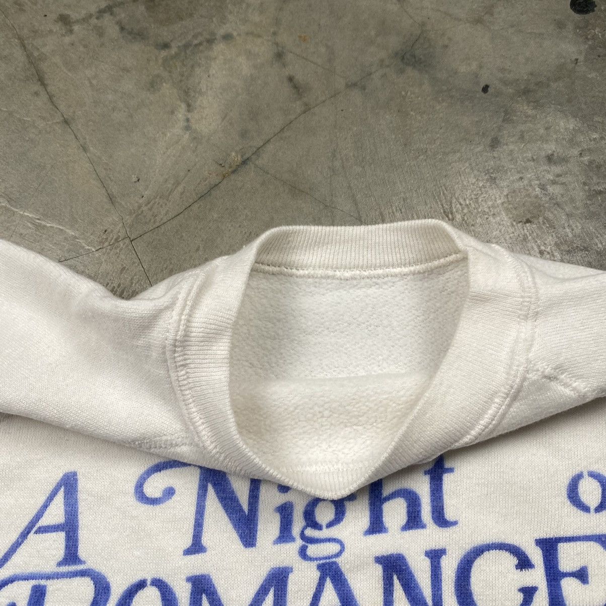 Vintage 80s 1986 A Night Of Romance Prom Boxy Crewneck Size US S / EU 44-46 / 1 - 4 Thumbnail