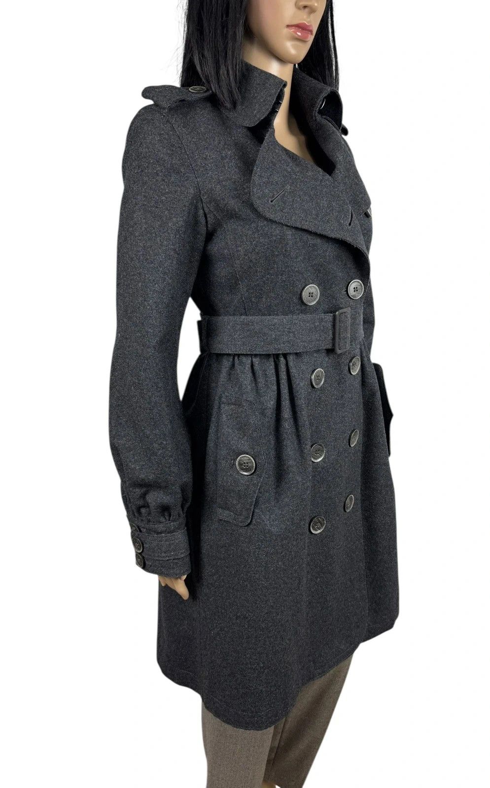 Burberry Thomas Burberry Trench Coat Wool Cashmere Belted size XS Size XS / US 0-2 / IT 36-38 - 5 Thumbnail