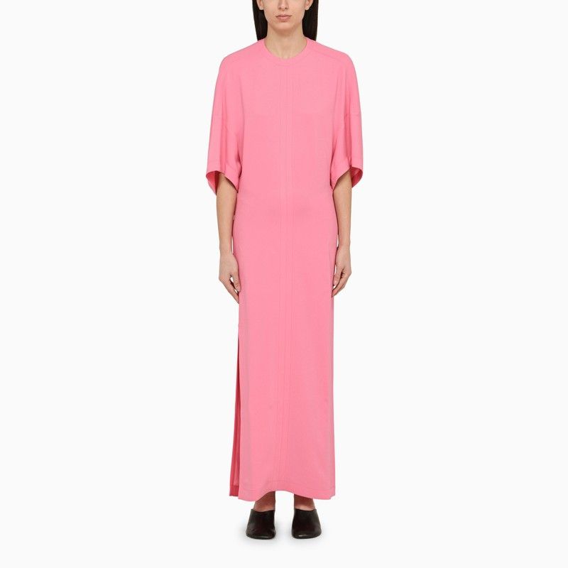 image of Stella Mccartney Pink Viscose Long Dress Size 40, Women's
