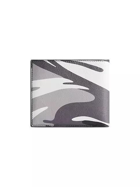 Balenciaga o1mt1gz1124 Size: OS / Cash Square Folded Coin Wallet Camo Size ONE SIZE - 2 Thumbnail