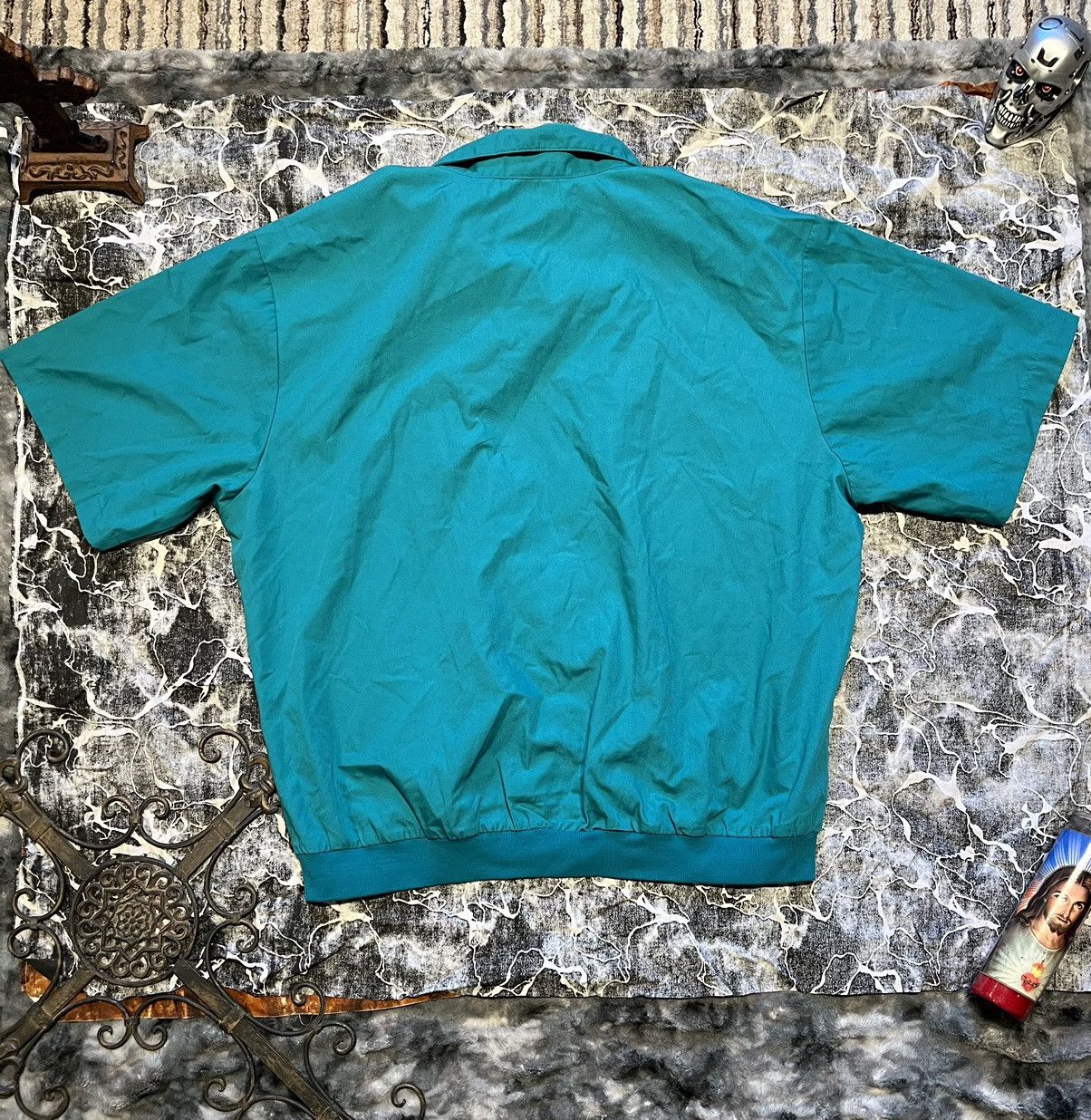 Blair × Vintage John Blair Vintage Zip-Up Work Shirt Size US XL / EU 56 / 4 - 2 Thumbnail