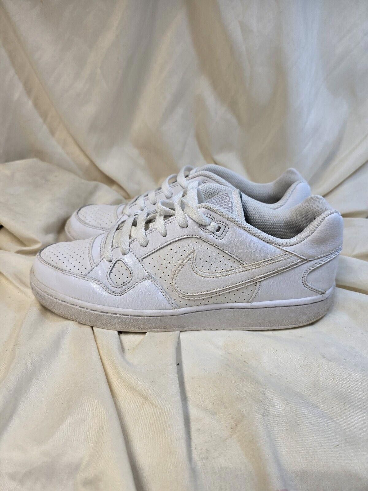 Nike Nike Women’s Son of Force Low White Leather Trainer Size 9.5 Size US 9.5 / IT 39.5 - 1 Thumbnail