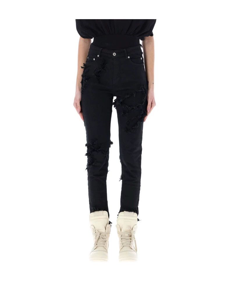 Rick Owens Rick Owens Detroit Slim Break Stretch Jeans Size 27" / US 4 / IT 40 - 9 Thumbnail