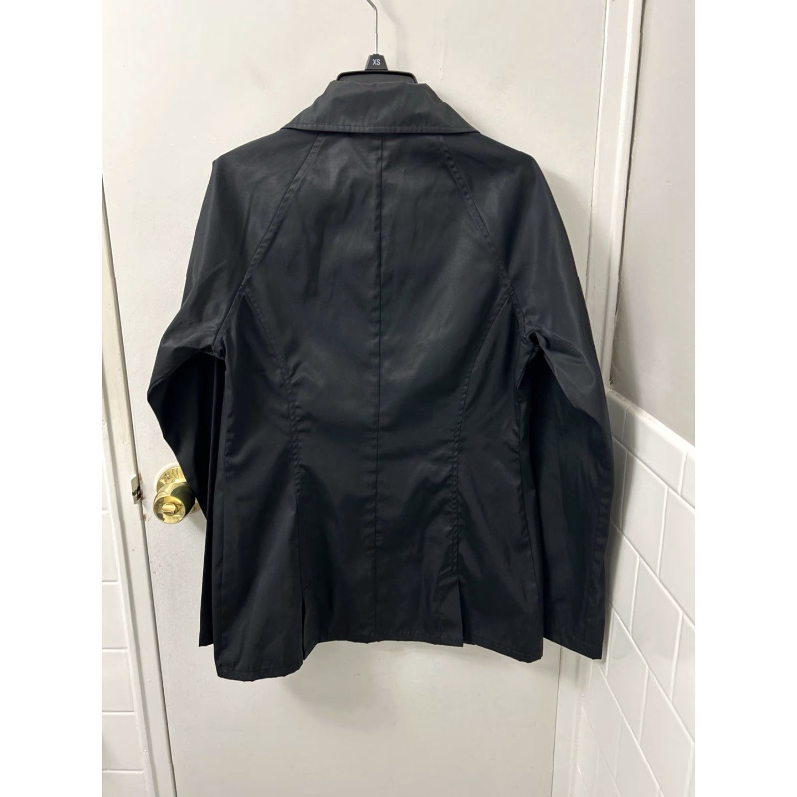 Banana Republic Banana Republic Jacket Womens Sz S Black Lightweight Full Zip Coat Size S / US 4 / IT 40 - 7 Thumbnail