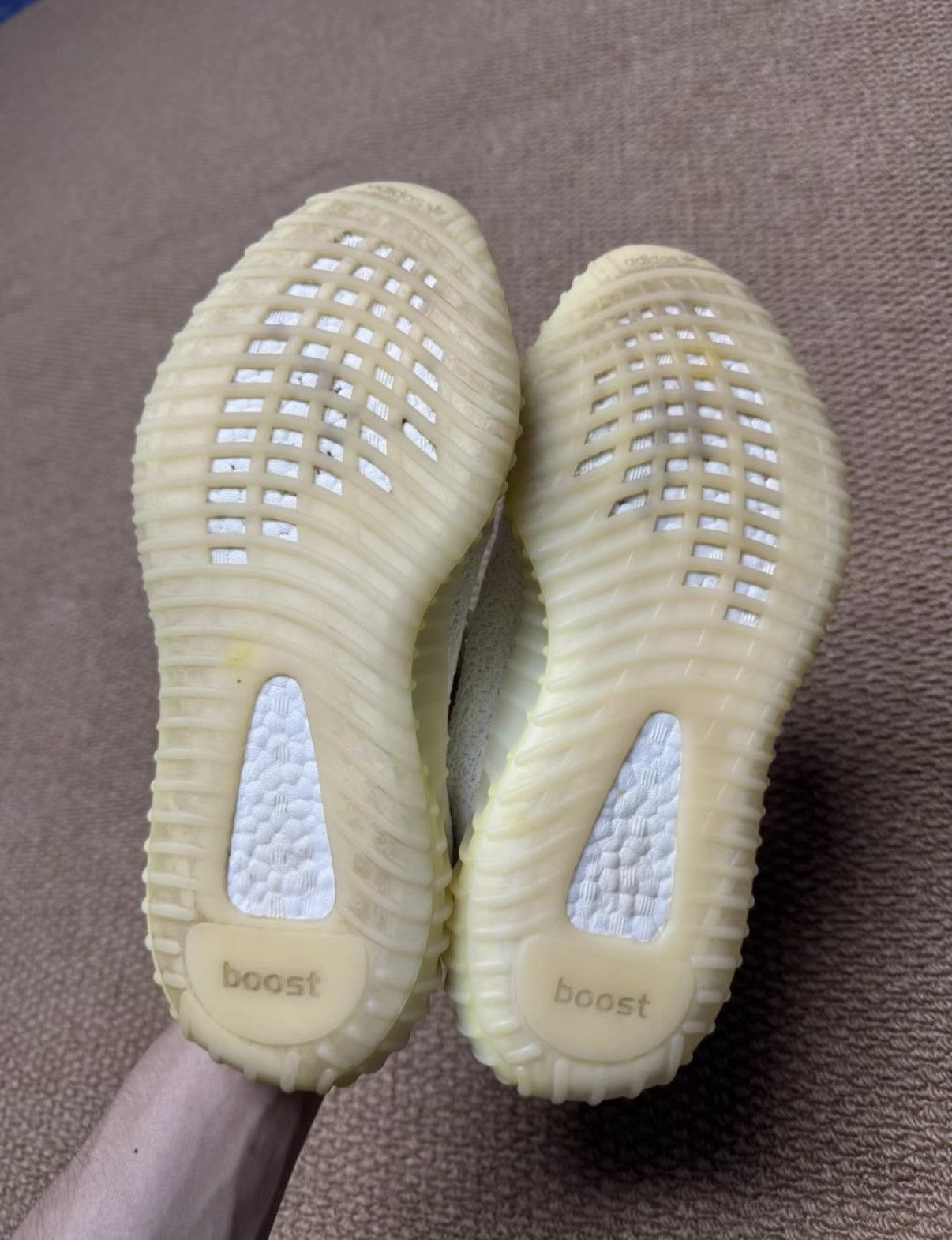 Adidas Adidas Yeezy 350 Cream White K37 Size US 8 / EU 41 - 8 Thumbnail