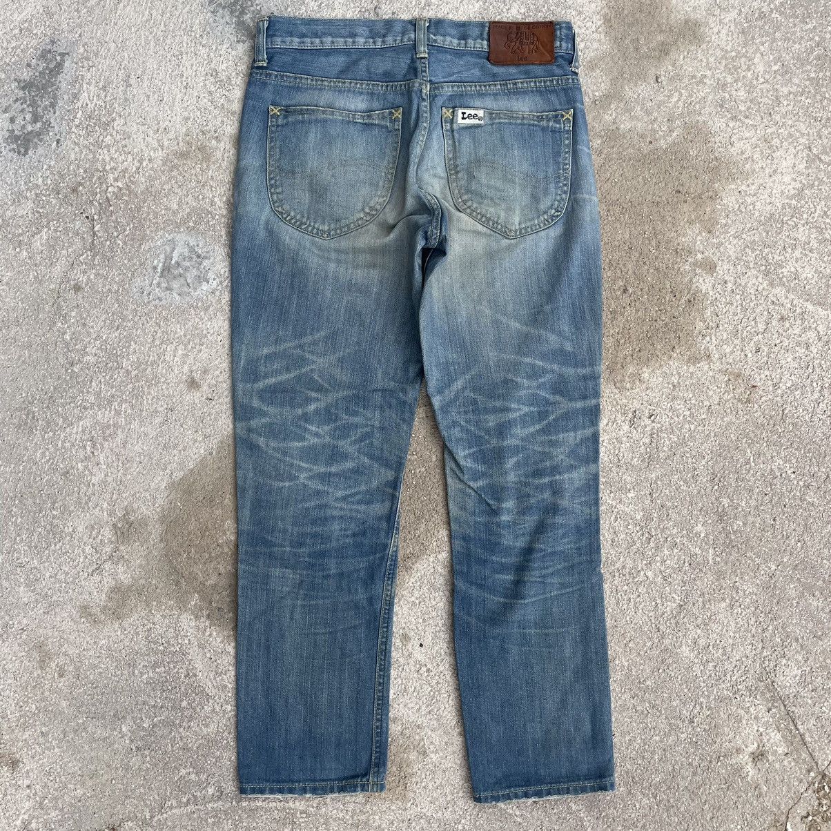 Lee “LEE” RARE PEACE BY PEACE COTTON PROJECT LEE DENIM JEAN Size 28" / US 6 / IT 42 - 5 Thumbnail