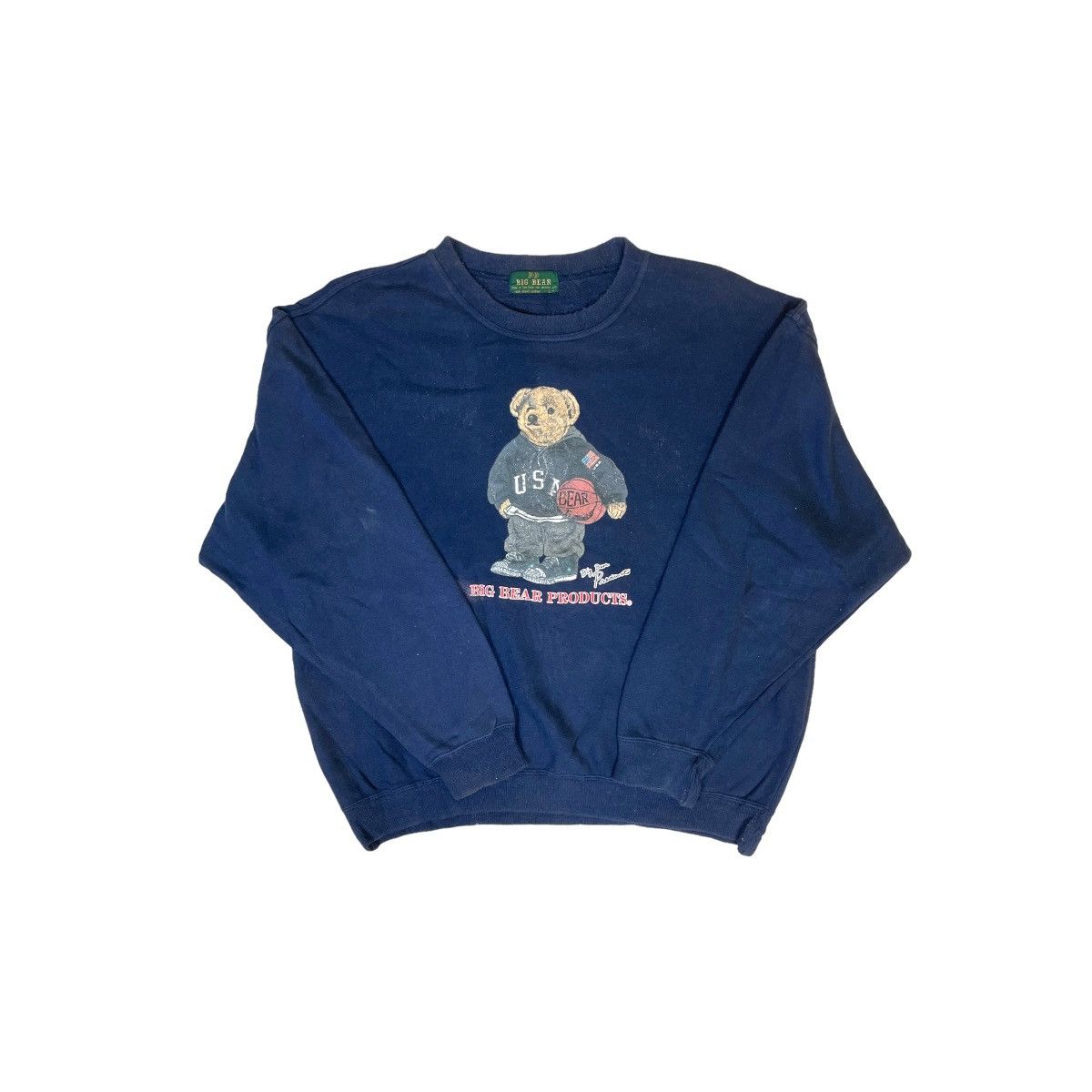 NBA Vintage USA Big Bear Products Sweatshirt Size US L / EU 52-54 / 3 - 1 Thumbnail