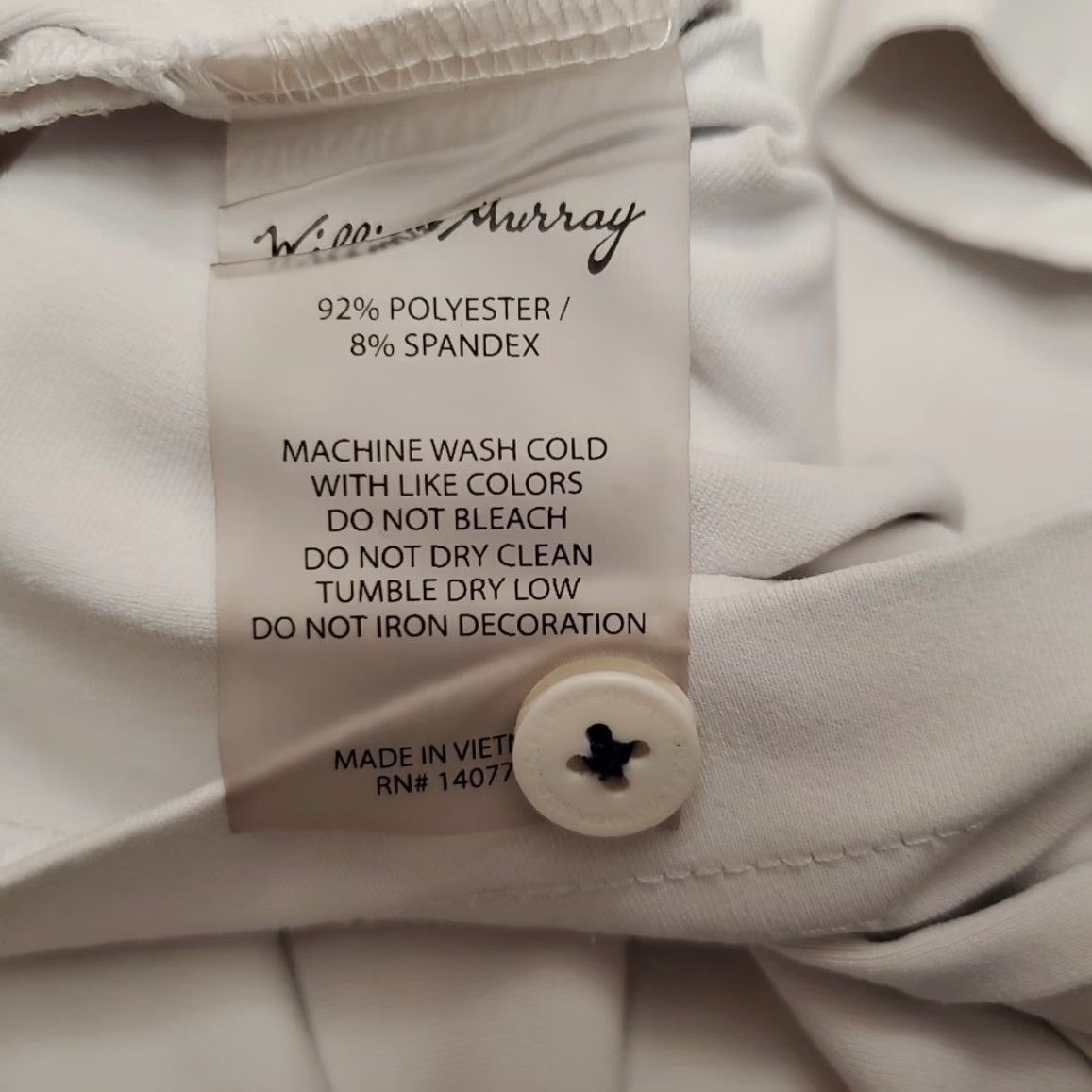 Vintage William Murray Shirt Men XL Polo Performance Stretch Golf Casual Size US XL / EU 56 / 4 - 7 Thumbnail