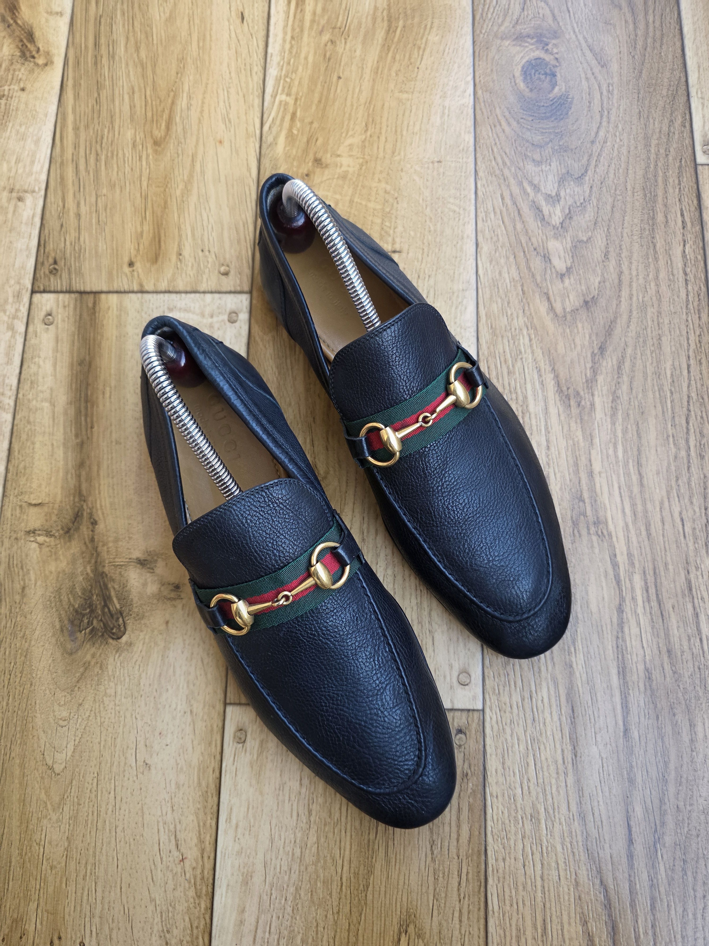 Gucci Gucci Horsebit Leather Loafers Size US 8.5 / EU 41-42 - 10 Thumbnail