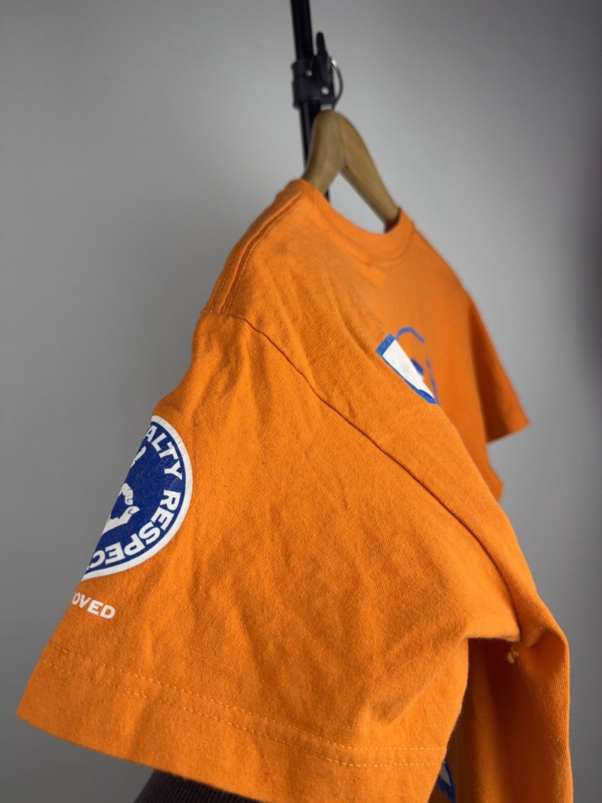 WWE WWE 2008 John Cena Never Give Up Tee Orange Youth L / S Size US S / EU 44-46 / 1 - 16 Thumbnail