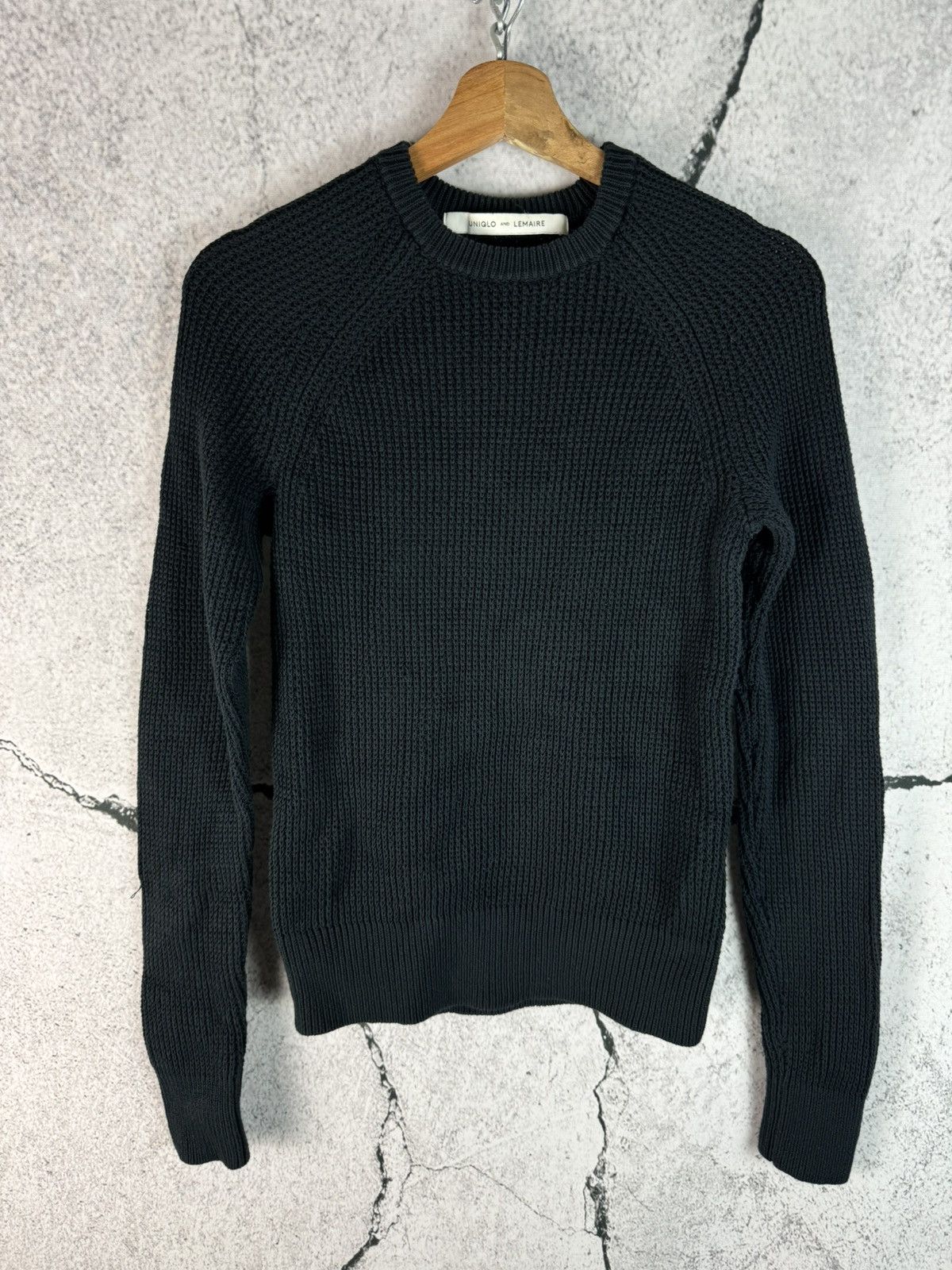 Christophe Lemaire UNIQLO X Lamaire Sweater XS NAVY BLUE Size US XS / EU 42 / 0 - 1 Thumbnail