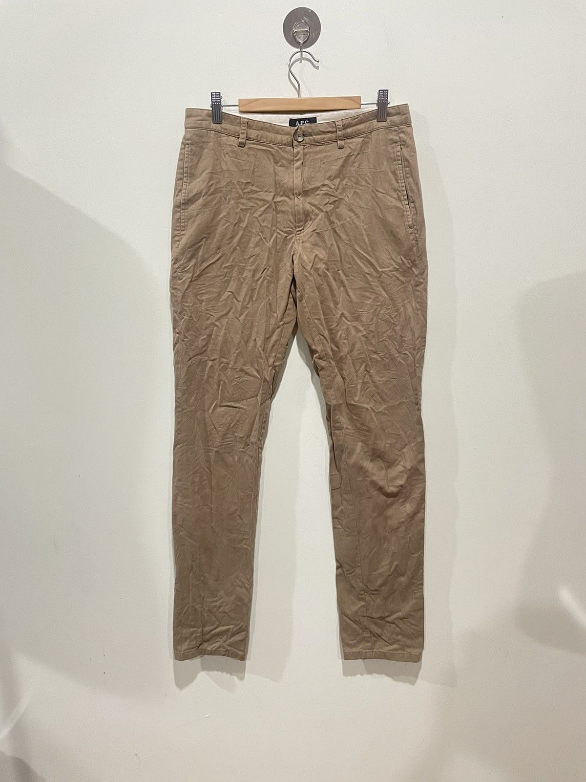image of A P C Pants in Brown, Women's (Size 30)