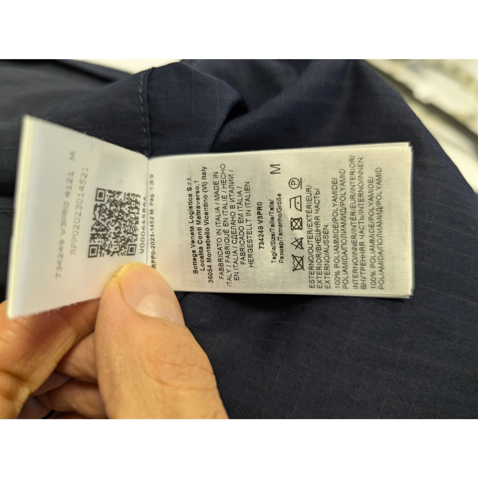 Bottega Veneta o1rshd1 Tech Rip-Stop Nylon Gilet Vest in Blue Size US M / EU 48-50 / 2 - 17 Thumbnail