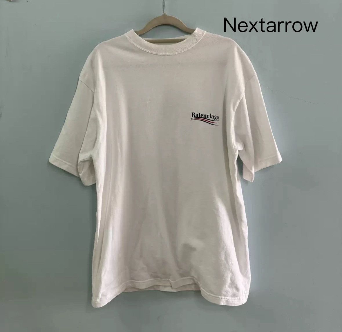 Balenciaga blue suit jacket