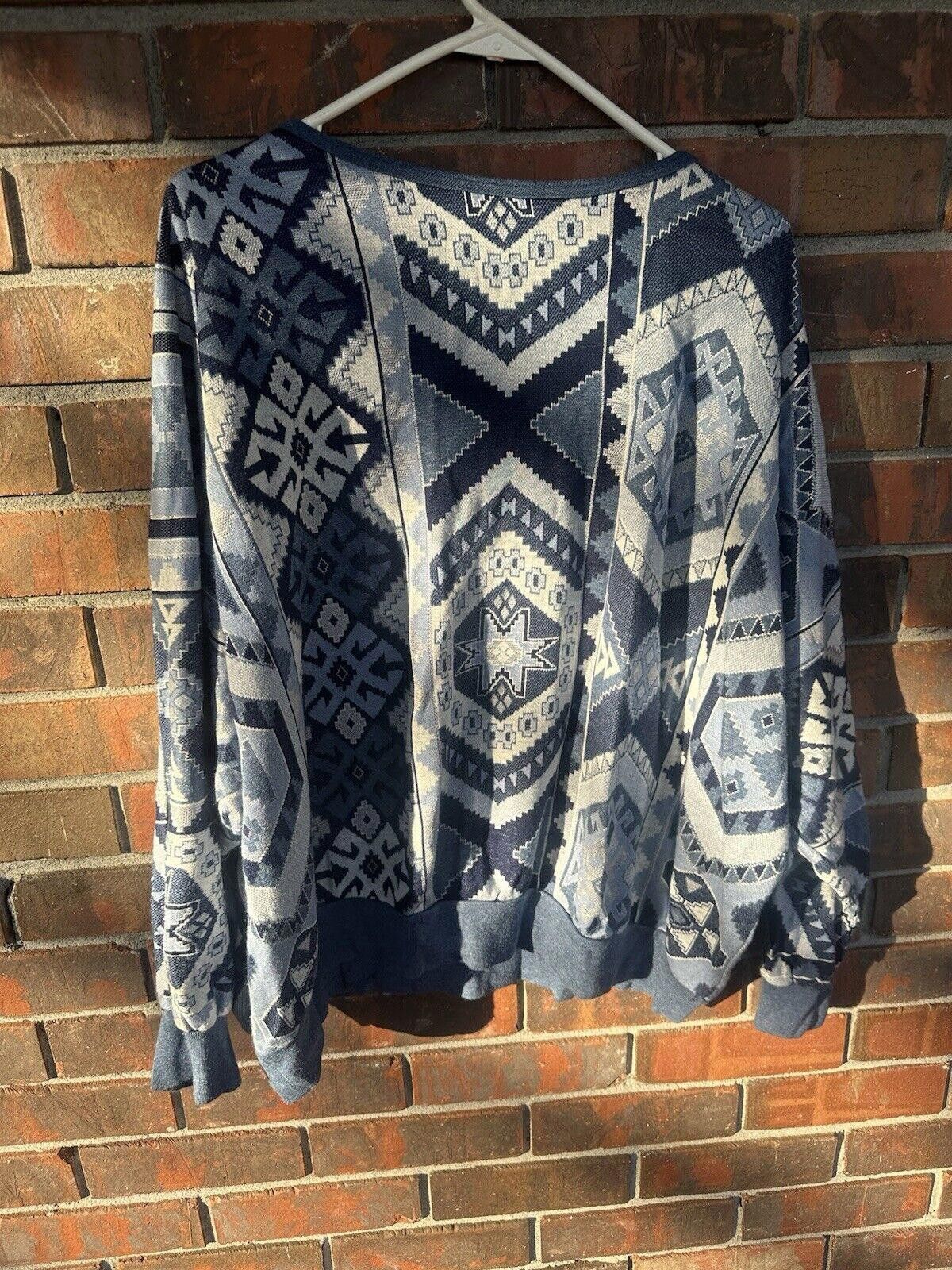 Designer Vintage Women's Pullover Top Notch Size 4X 90s Size 4XL / US 24-26 - 6 Thumbnail
