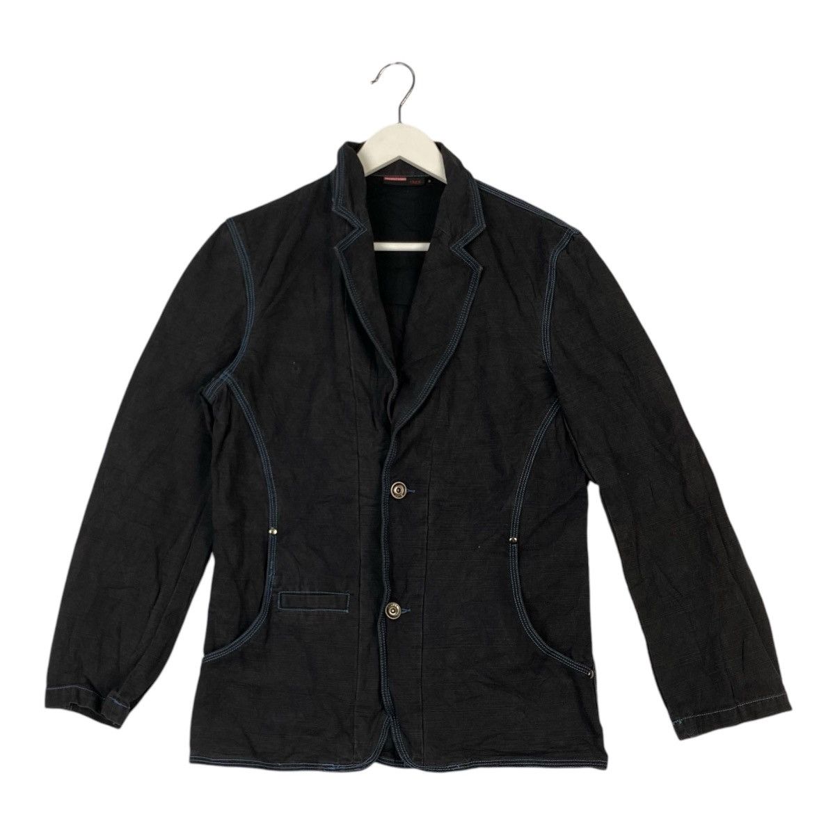 Designer × Vintage Vintage distressed HIKORY CHORE JACKET THE BLUE BEAR Size US M / EU 48-50 / 2 - 1 Thumbnail