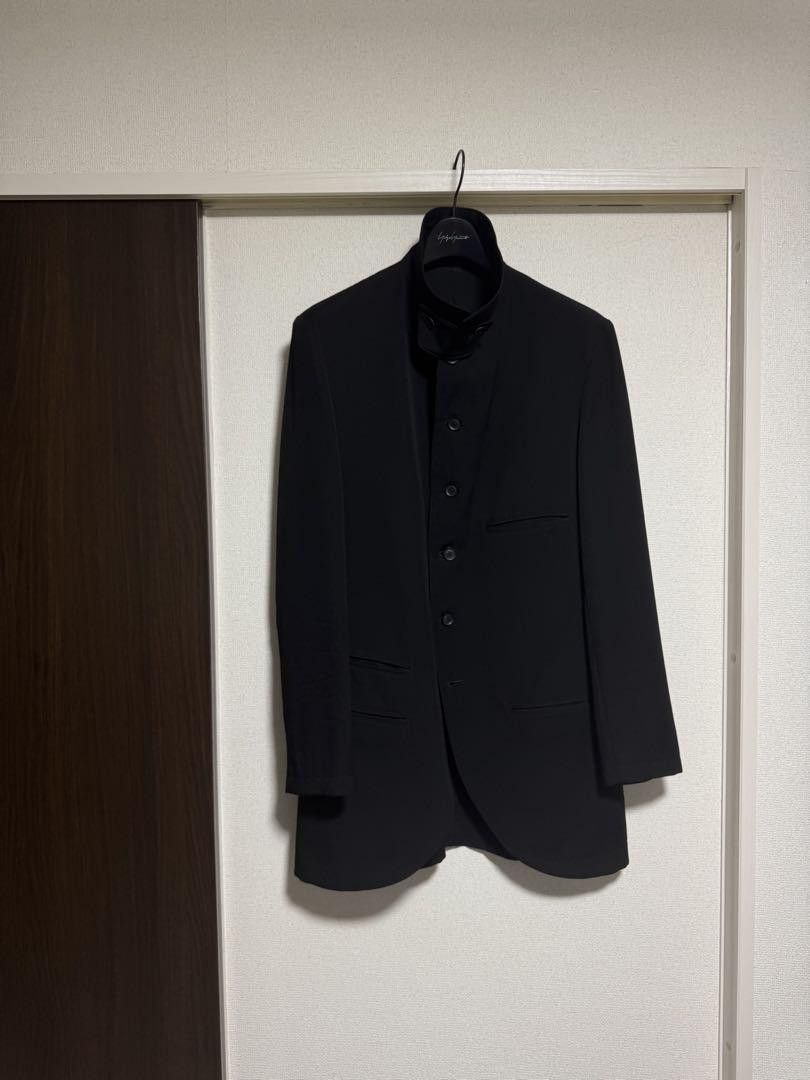 Yohji Yamamoto Yohji Yamamoto pour homme wool gavine inner jacket Size US L / EU 52-54 / 3 - 3 Thumbnail