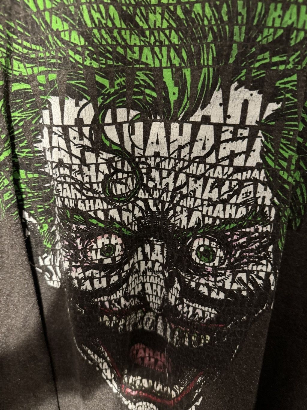 DC Comics Joker Batman Character T Shirt Men's Sz L Gray DC Comics Size US L / EU 52-54 / 3 - 5 Thumbnail
