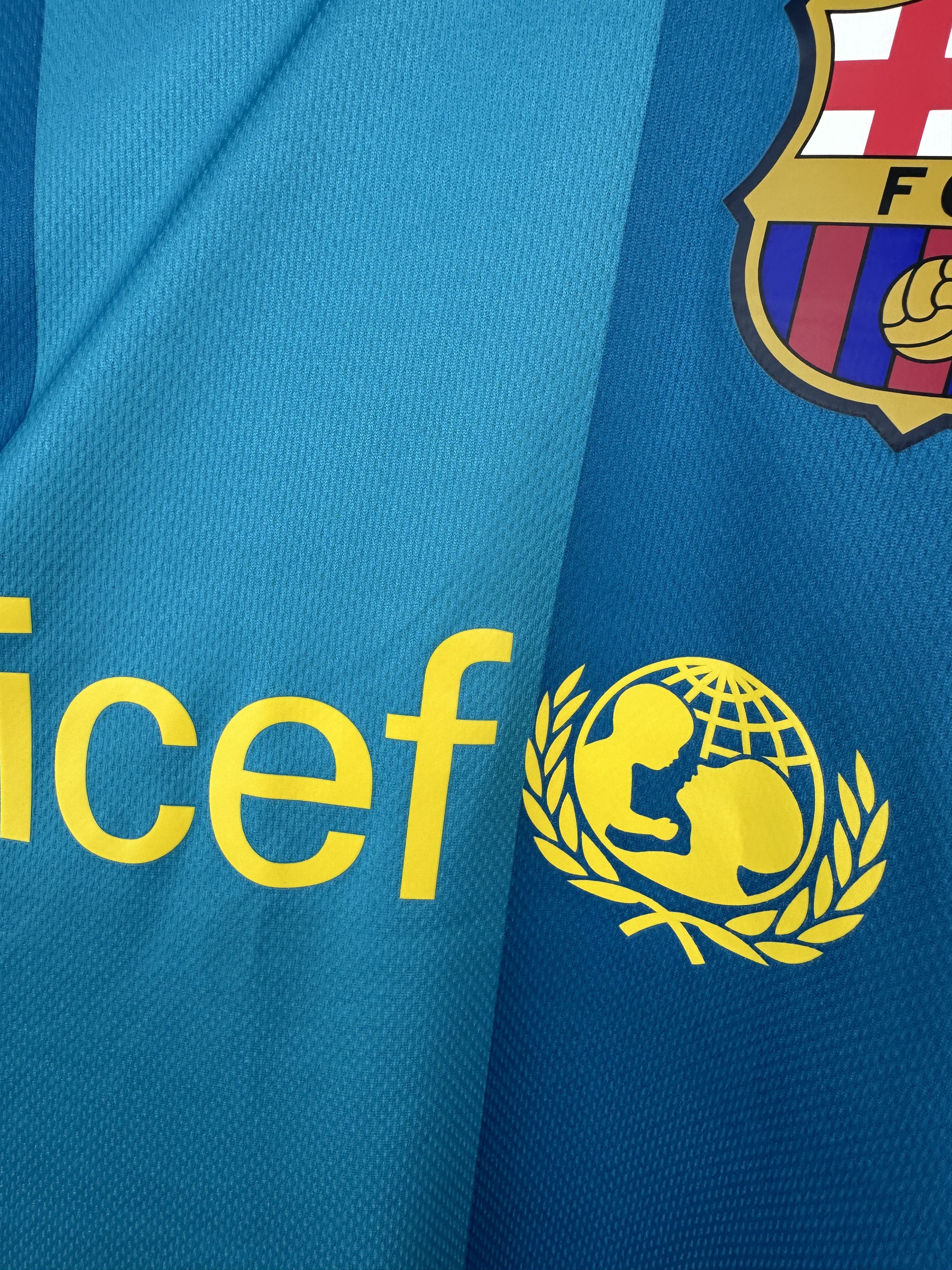 Nike × Vintage Barcelona football shirt 2007 Soccer Nike Jersey Tee Hype Size US M / EU 48-50 / 2 - 7 Thumbnail