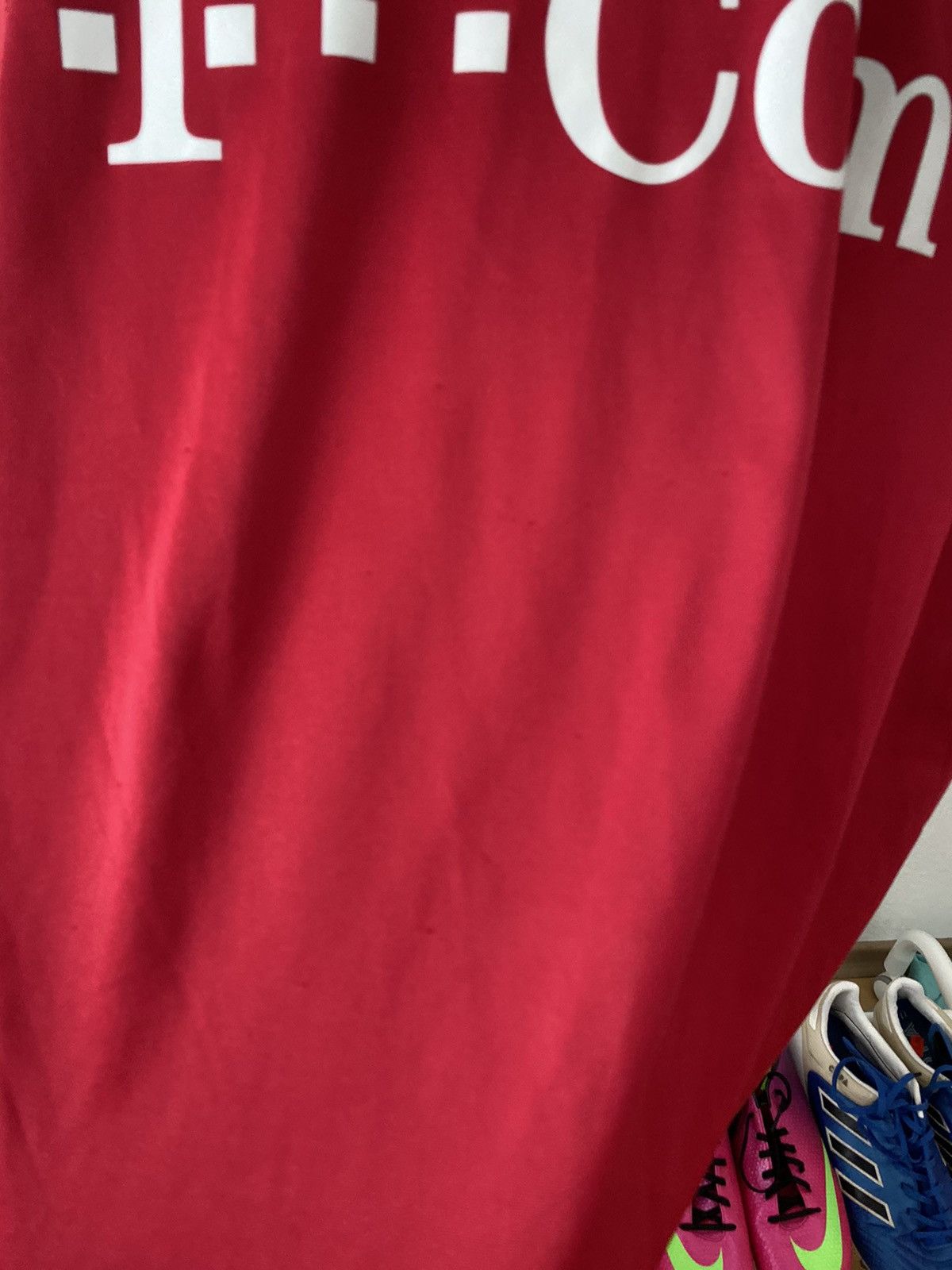Adidas × Vintage JERSEY BAYER MUNICH 2003-2004 #13 [Ballack] VINTAGE RARE Size US M / EU 48-50 / 2 - 6 Thumbnail