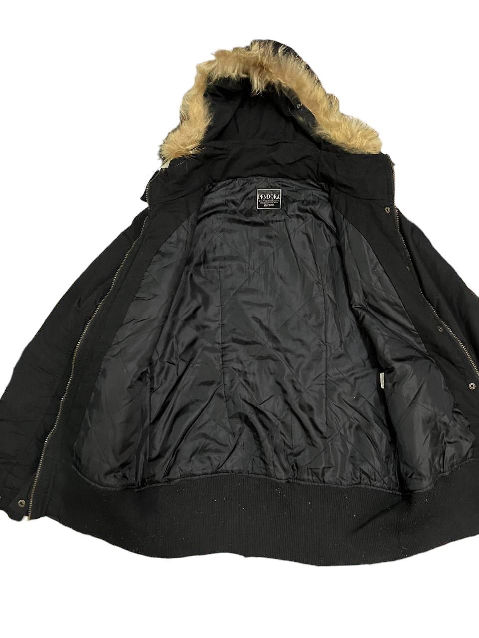 Japanese Brand Pendora Raccoon Fur Hooded Punk If Six Was Nine Style Jacket Size US L / EU 52-54 / 3 - 6 Thumbnail