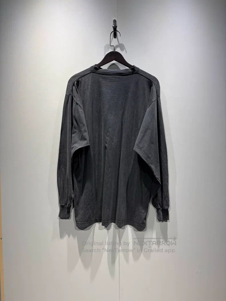 Balenciaga Balenciaga Double B Print Letter Distressed Long Sleeve Size US XS / EU 42 / 0 - 2 Thumbnail
