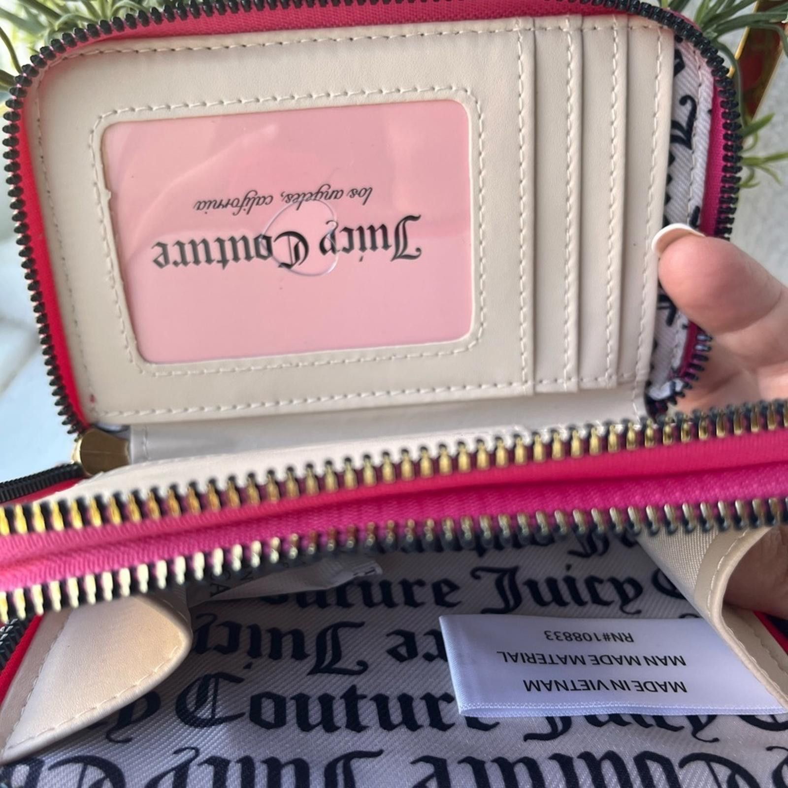 Juicy Couture Juicy Couture Pink Breaking The Rules Wallet NWT Size ONE SIZE - 4 Thumbnail