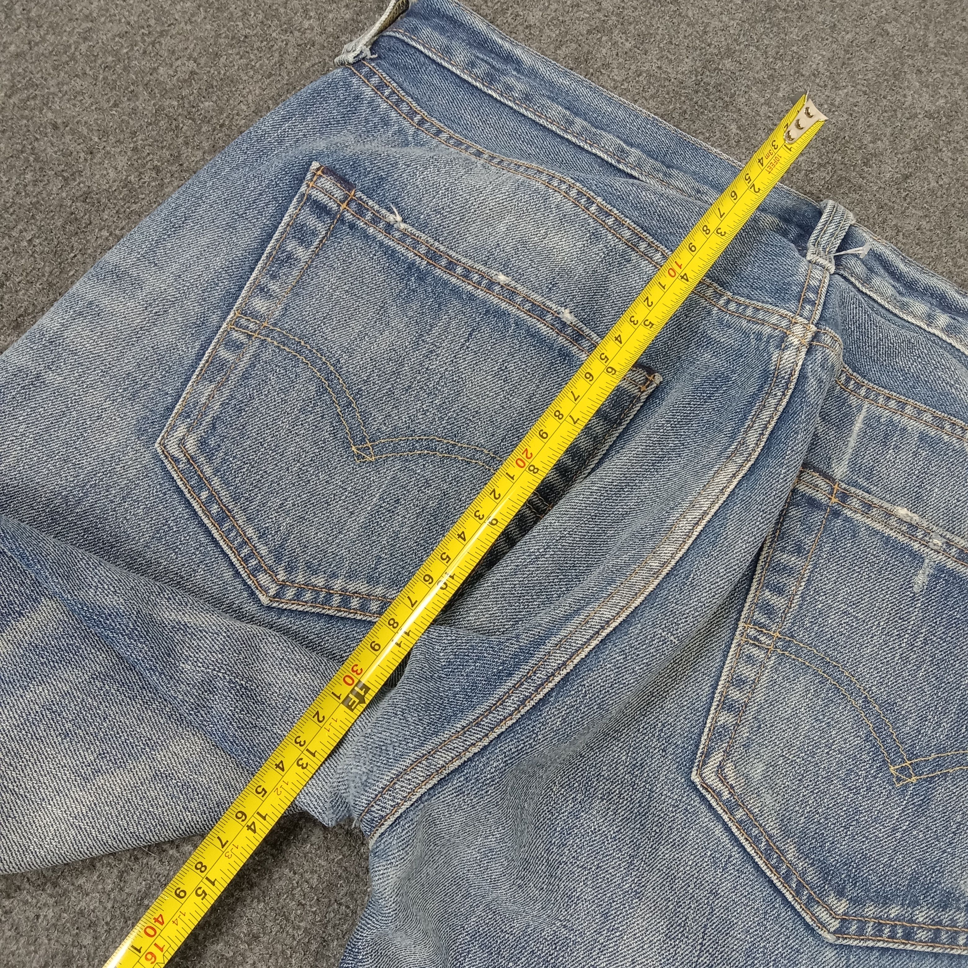 Levi's × Vintage Levi's American Distressed Style Denim Jeans Size US 32 / EU 48 - 11 Thumbnail