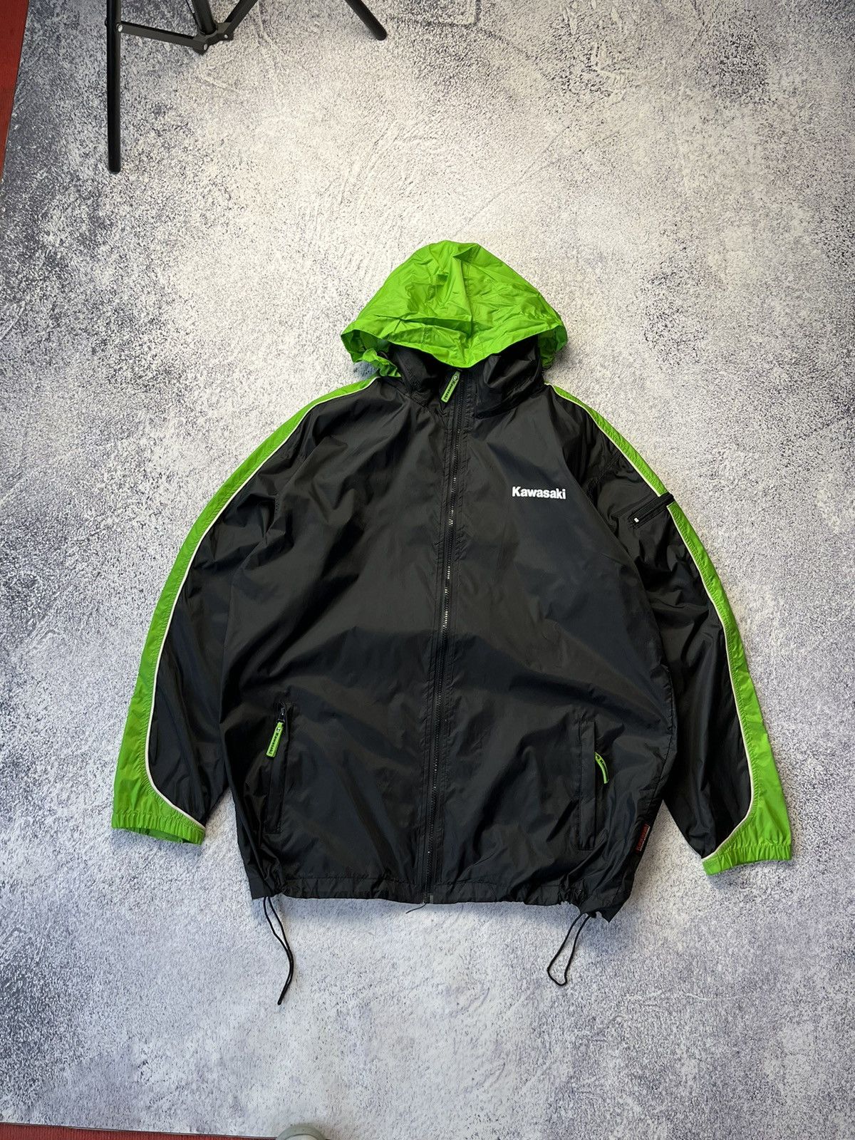 MOTO × Satomi Kawakita × Vintage RARE Kawasaki Moto Y2K Racing Rider ...