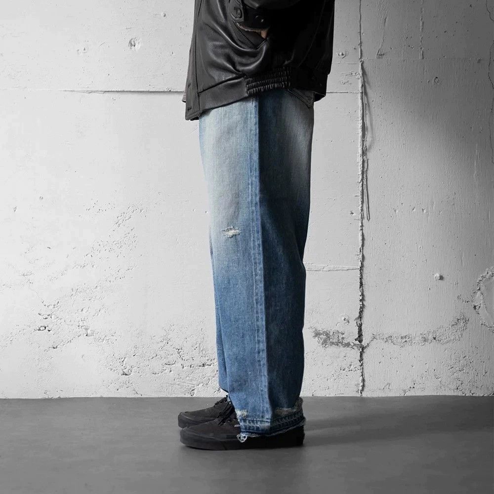 Other saby Kamata Denim Trousers Distressed Loose L MINT Size US 34 / EU 50 - 5 Thumbnail