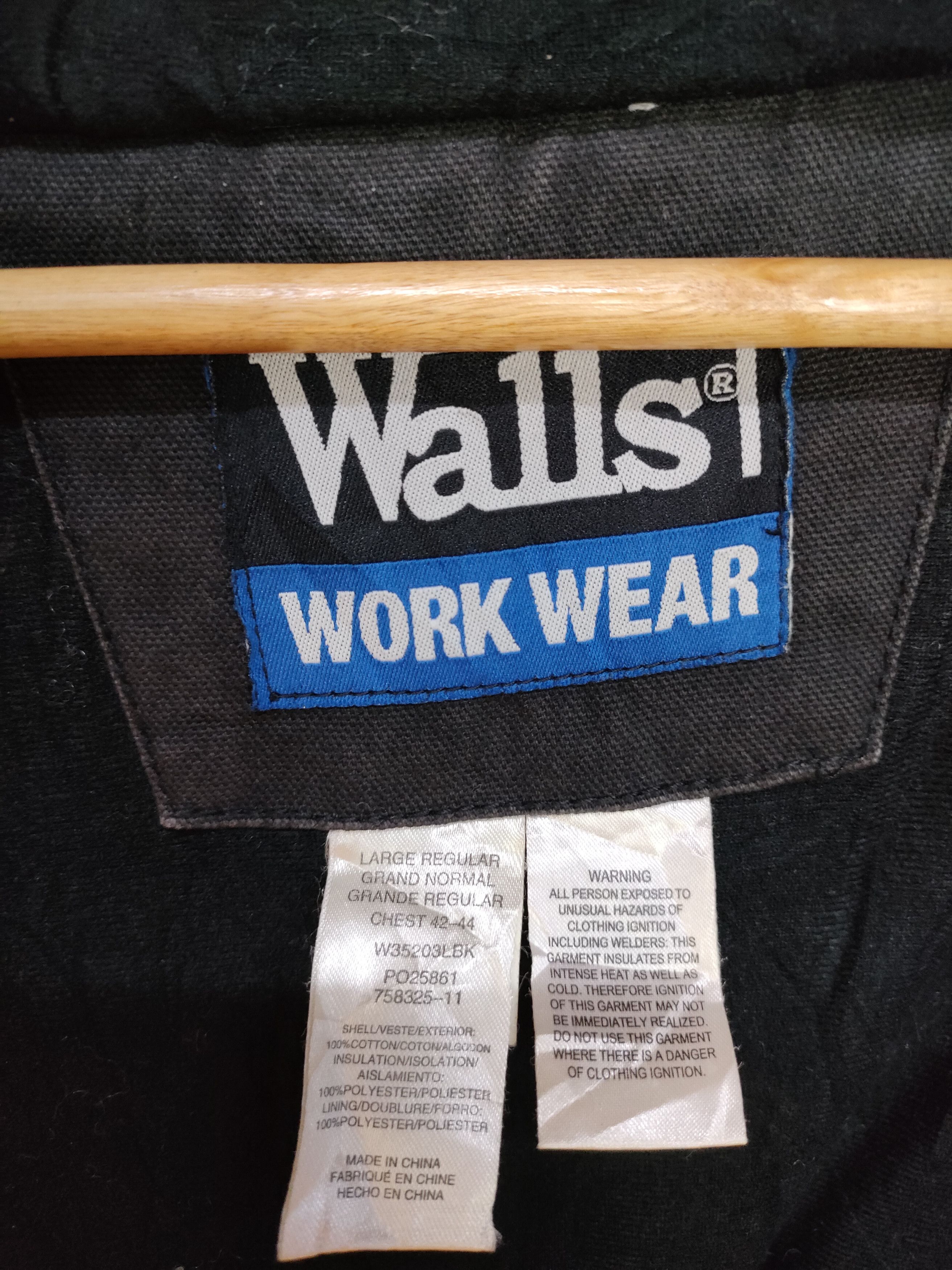 Walls Vintage Walls Workwear Hoodie Jacket Size US L / EU 52-54 / 3 - 3 Thumbnail