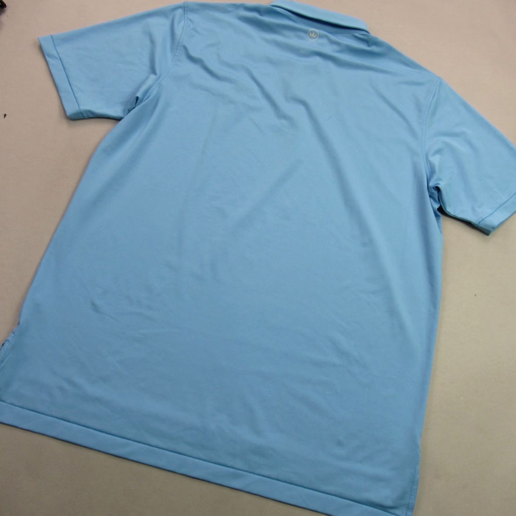 Peter Millar Peter Millar Polo Shirt Golf Short Sleeve Lightweight Blue Mens Large Casual Shirt Size US L / EU 52-54 / 3 - 7 Thumbnail