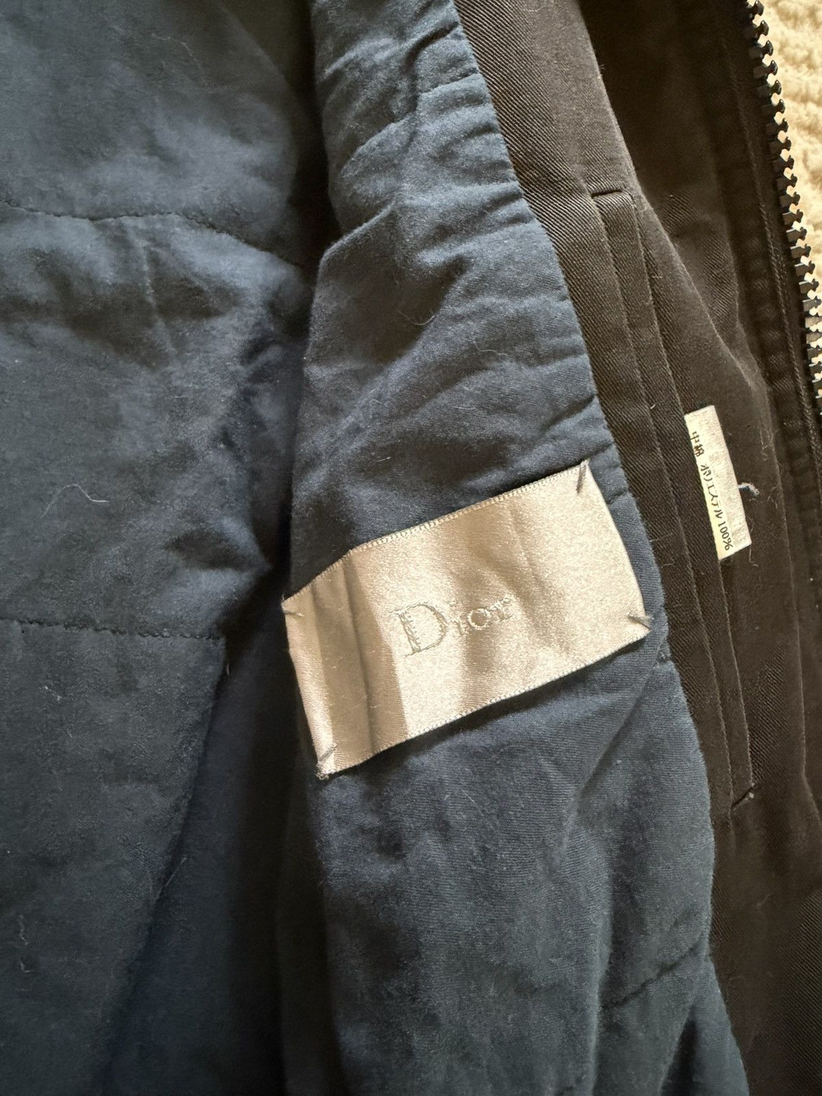 Hedi Slimane Dior Homme AW05 Shearling Jacket Size US XS / EU 42 / 0 - 16 Thumbnail