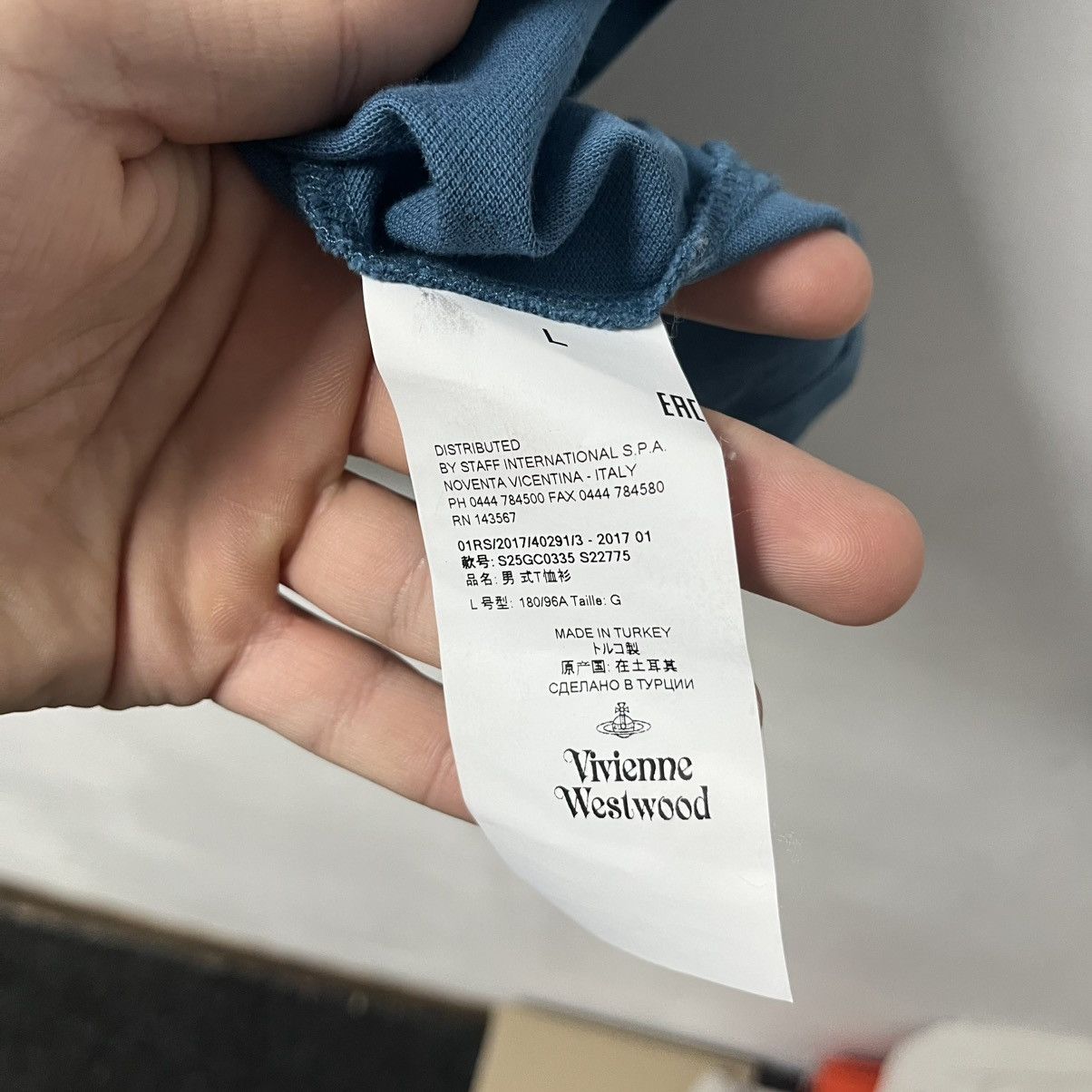 Vivienne Westwood Vivienne Westwood Polo T-Shirt Size US L / EU 52-54 / 3 - 9 Thumbnail