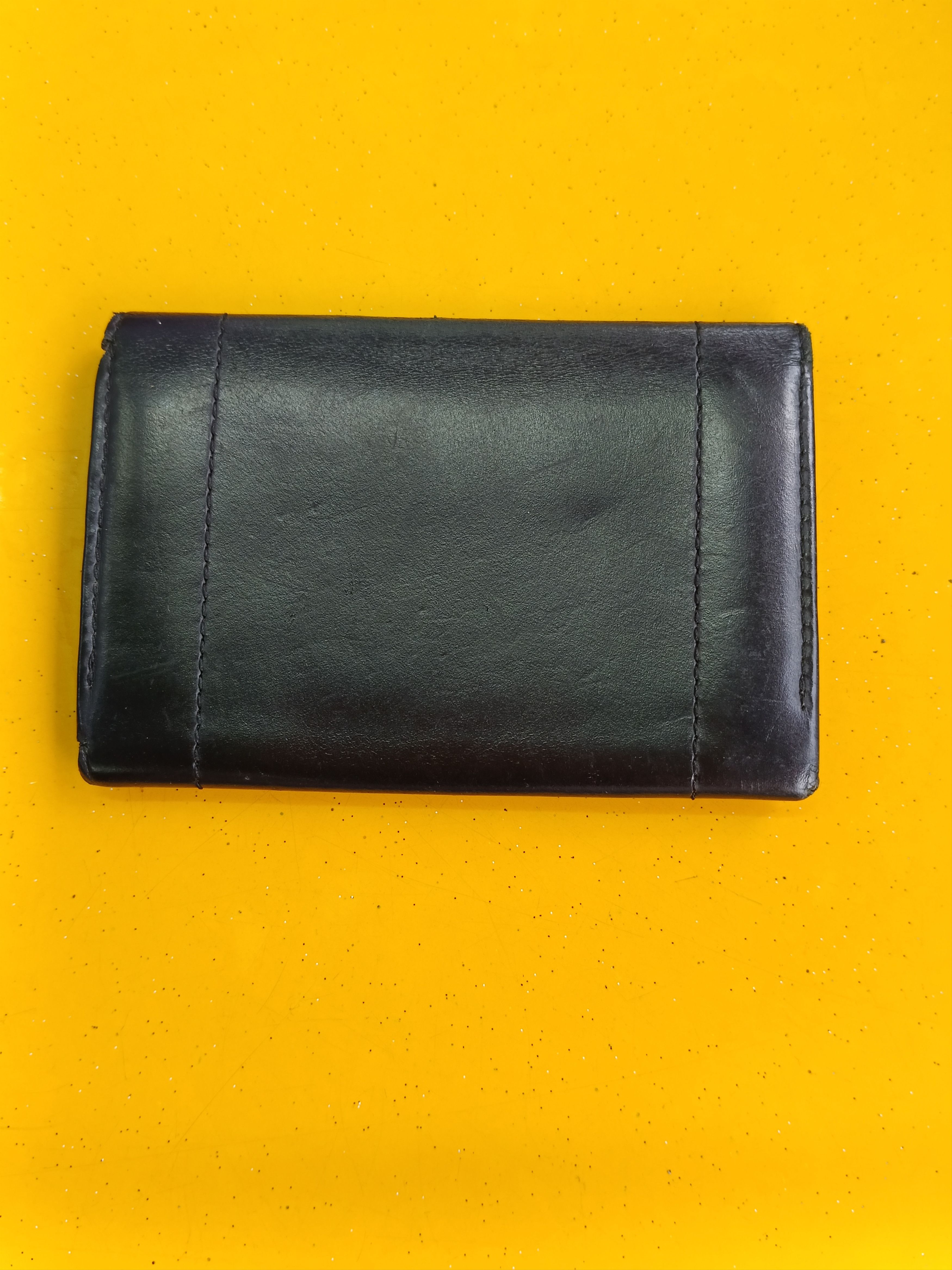 Issey Miyake × Leather × Tete Homme TETE HOMME LEATHER CARD HOLDER Size ONE SIZE - 2 Thumbnail