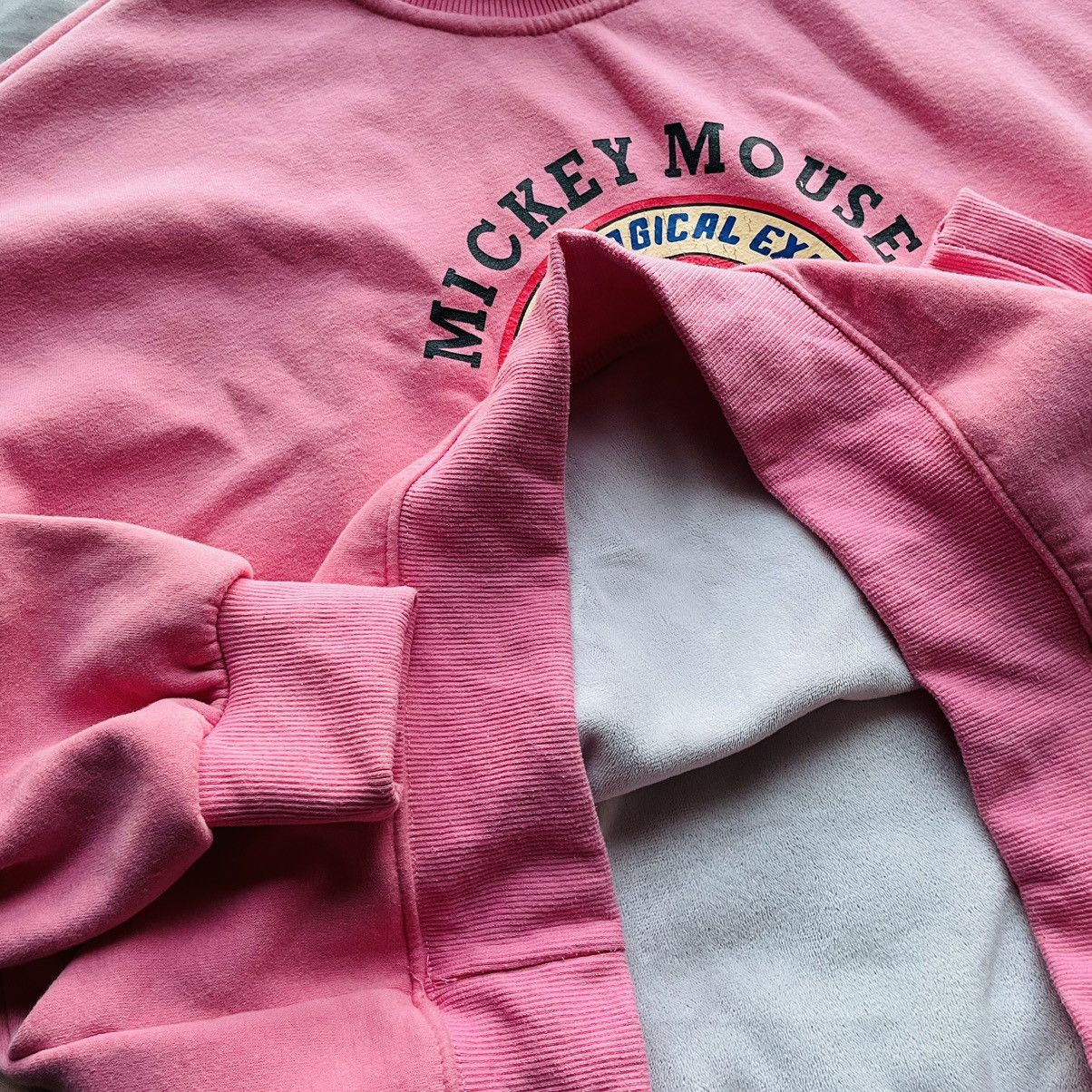Seditionaries × Vintage Micky Mouse Super Soft Umock Neck Sweatshirt. Size M / US 6-8 / IT 42-44 - 4 Thumbnail