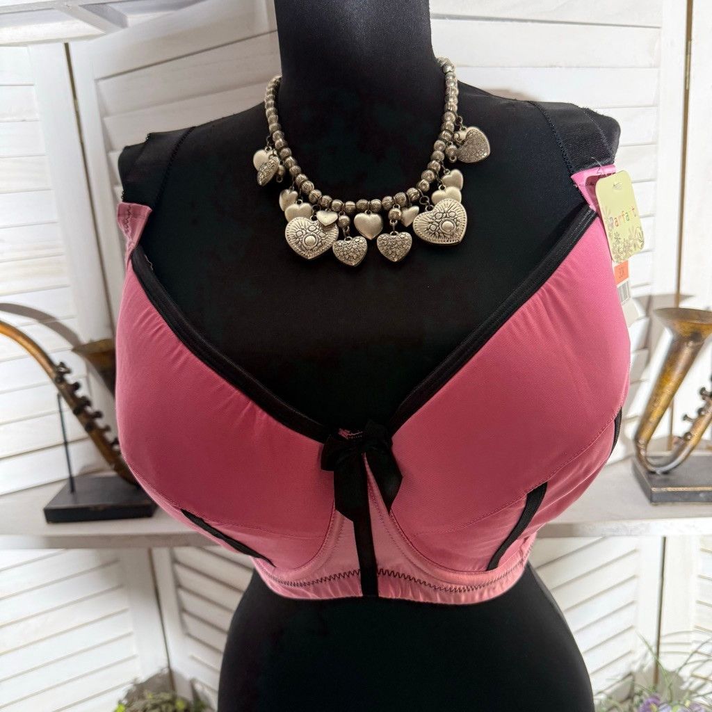 Vintage NWT extra support bra special rare size 30K hot pink unique Size ONE SIZE - 9 Thumbnail